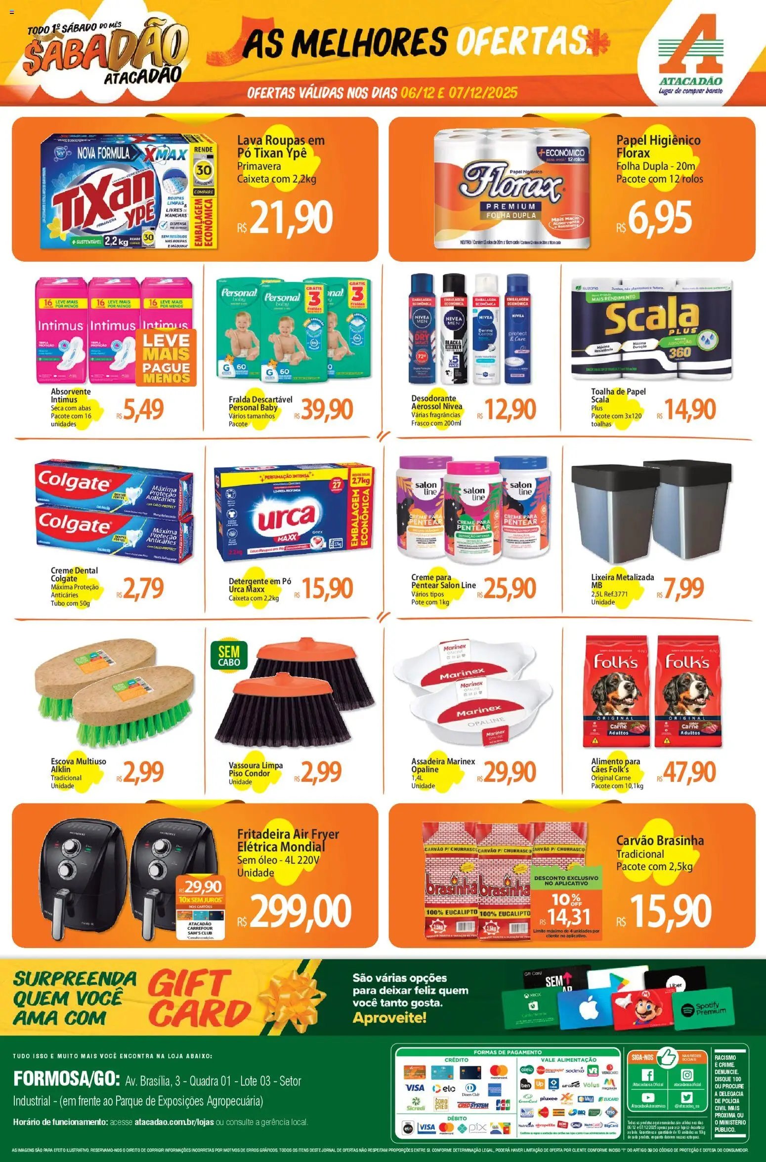 Atacadão folheto a partir de 06/12/2025 Ofertas - GO (2025-12-06 - 2025-12-07)