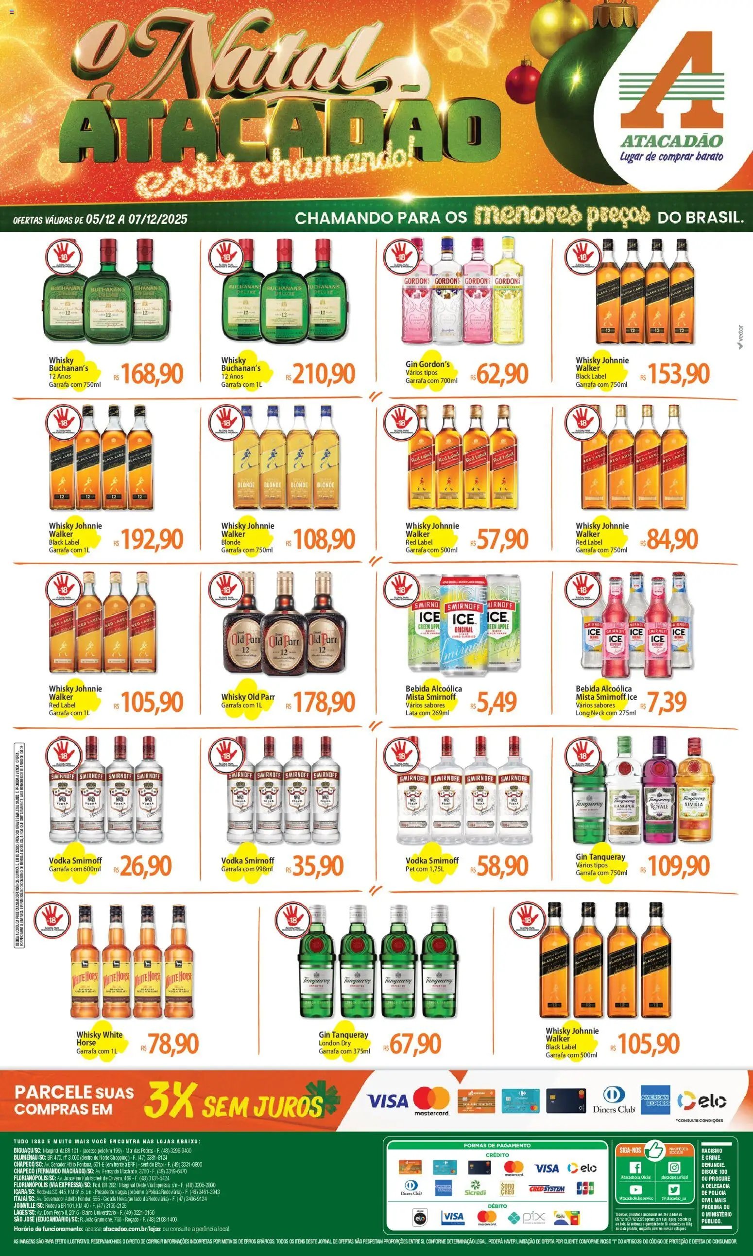 Atacadão folheto a partir de 05/12/2025 Ofertas - SC (2025-12-05 - 2025-12-07)