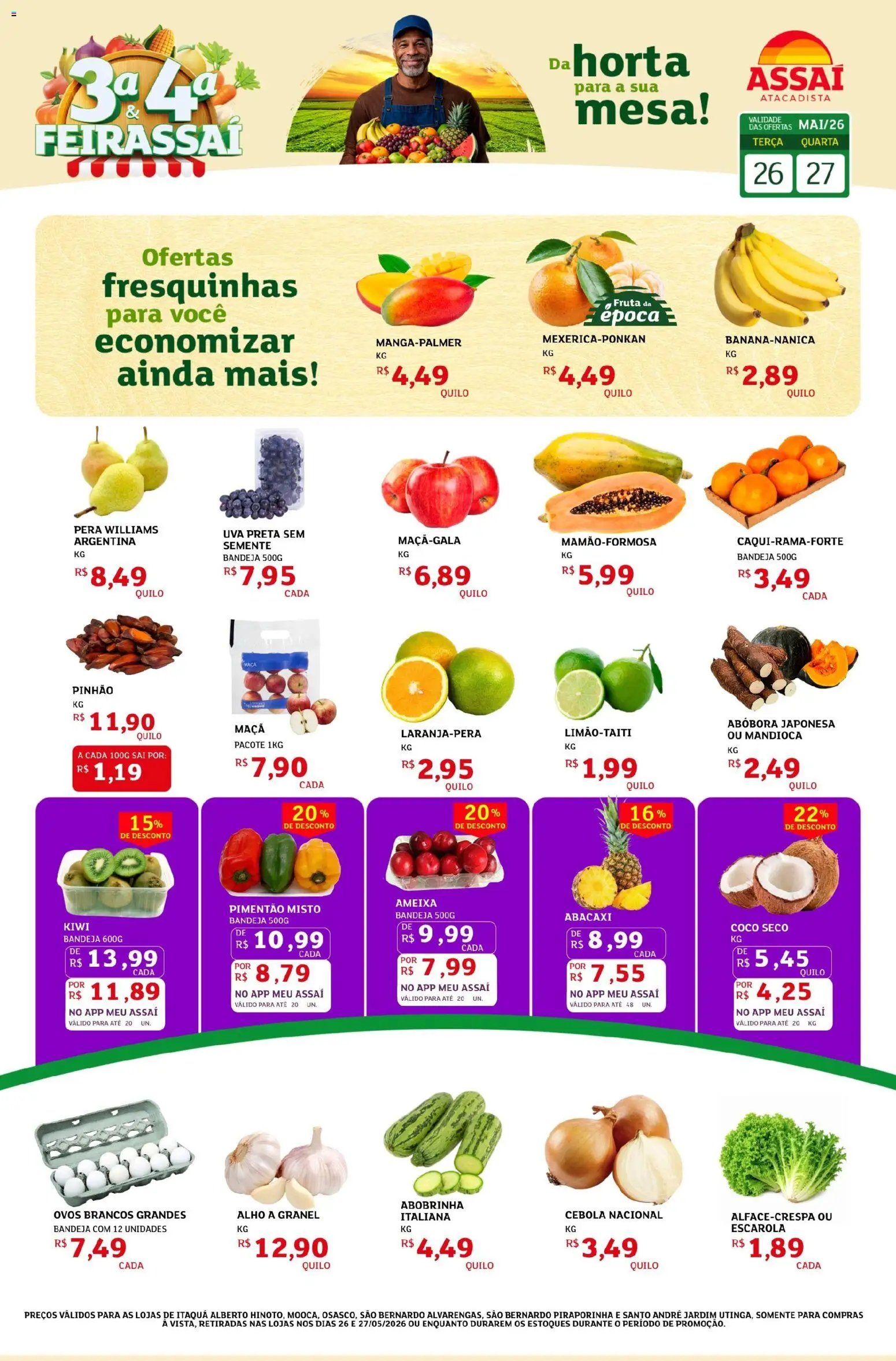 Assaí Atacadista folheto a partir de 26/05/2026 Assaí Atacadista ofertas - SP (2026-05-26 - 2026-05-27)