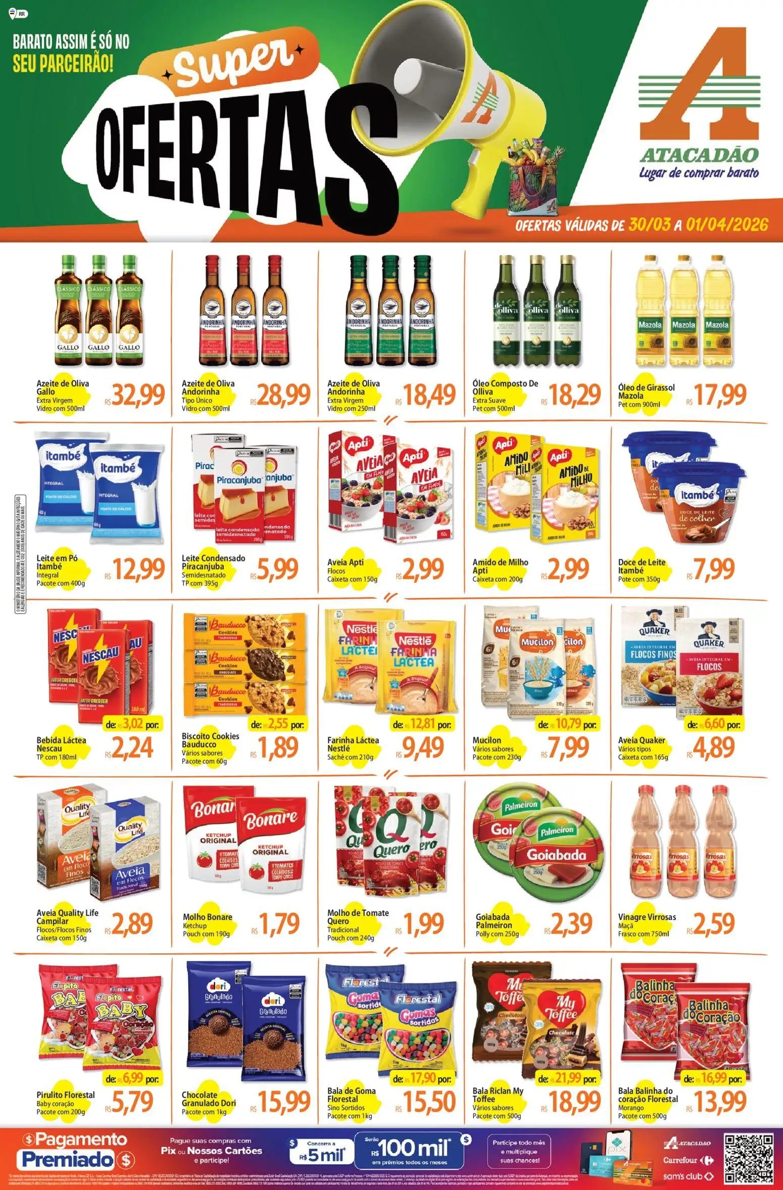 Atacadão folheto a partir de 30/03/2026 Atacadão ofertas - RR (2026-03-30 - 2026-04-01)