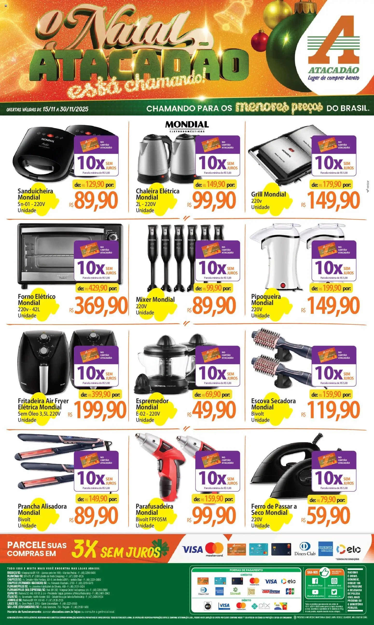 Atacadão folheto a partir de 15/11/2025 Ofertas - SC (2025-11-15 - 2025-11-30)