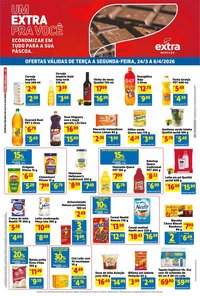 Extra folheto a partir de 24/03/2026 Extra ofertas de Mercado Quinzenal (2026-03-24 - 2026-04-06)