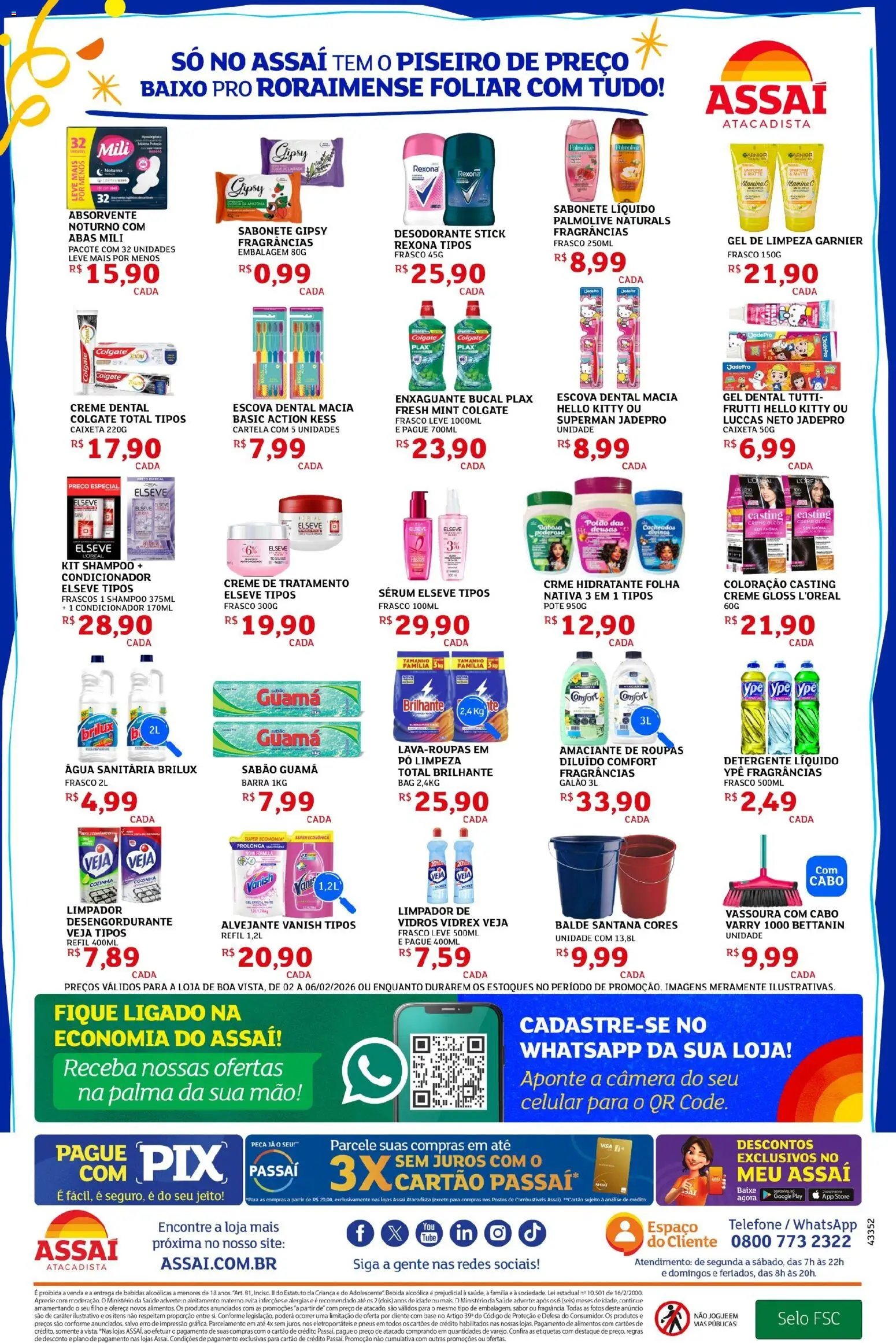 Assaí Atacadista folheto a partir de 02/06/2026 Encarte - RR (2026-06-02 - 2026-06-06)