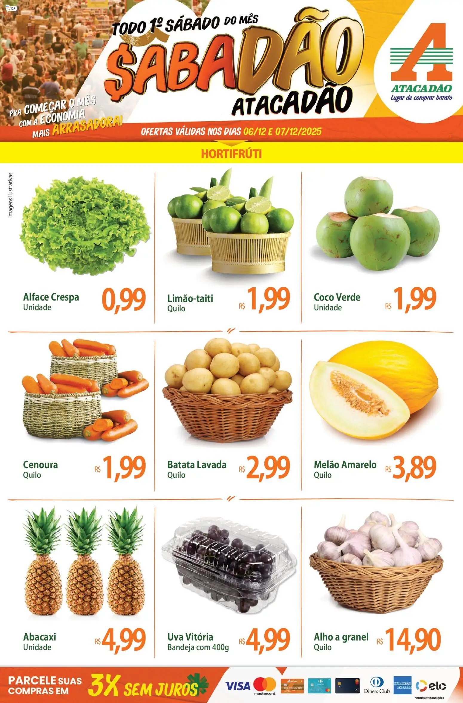 Atacadão folheto a partir de 06/12/2025 Ofertas - DF (2025-12-06 - 2025-12-07)