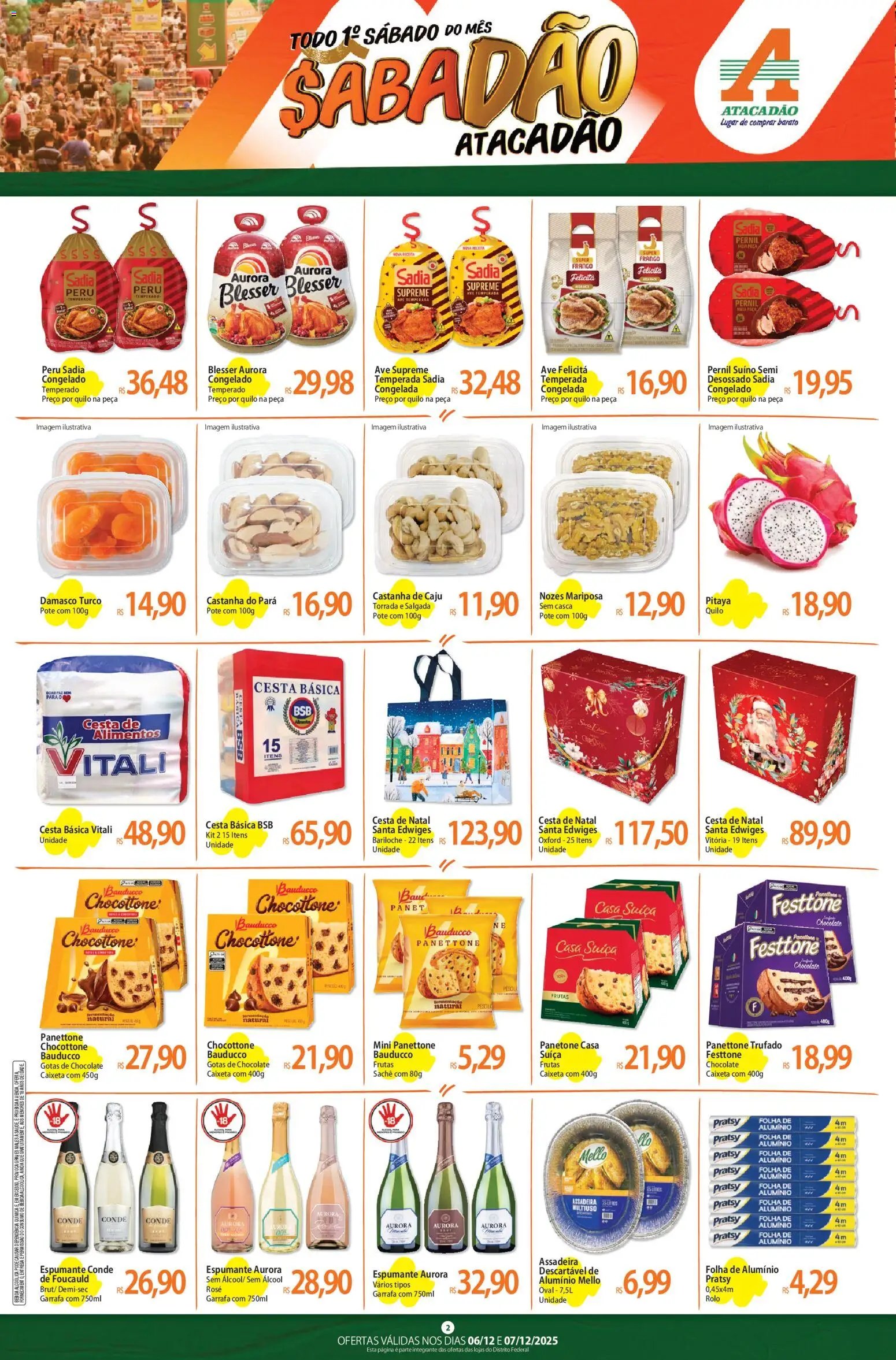 Atacadão folheto a partir de 06/12/2025 Ofertas - DF (2025-12-06 - 2025-12-07)