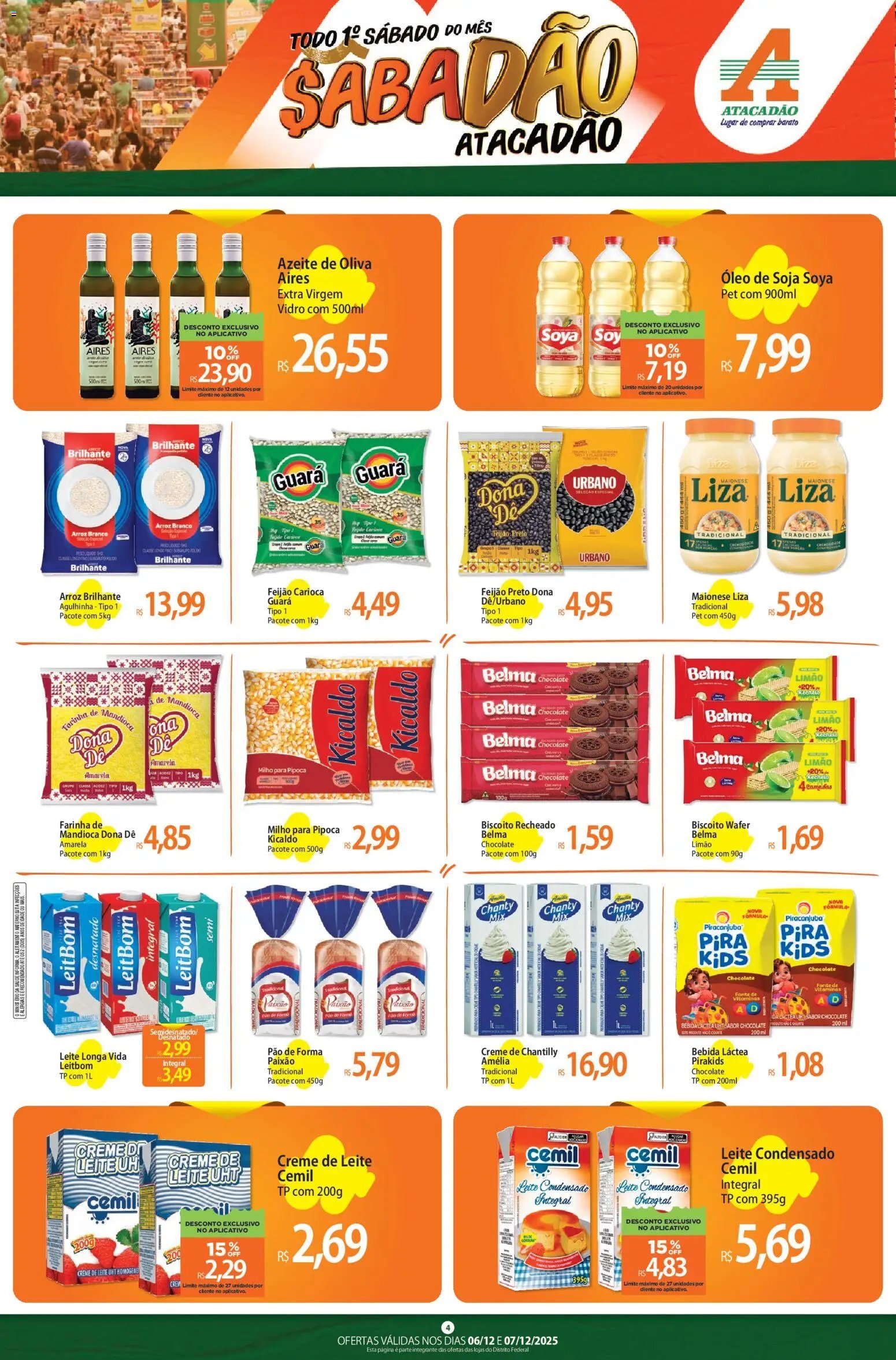 Atacadão folheto a partir de 06/12/2025 Ofertas - DF (2025-12-06 - 2025-12-07)