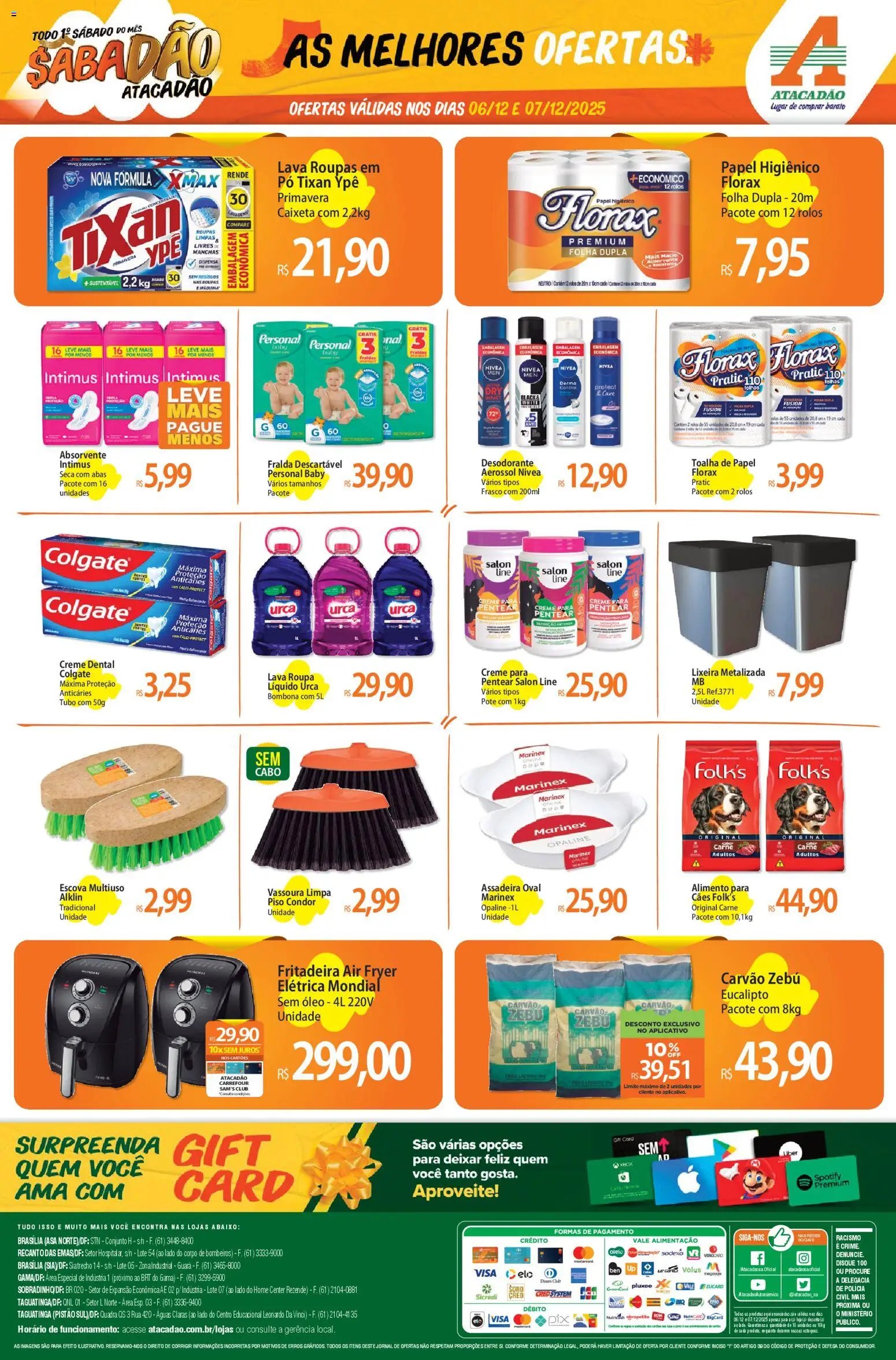 Atacadão folheto a partir de 06/12/2025 Ofertas - DF (2025-12-06 - 2025-12-07)