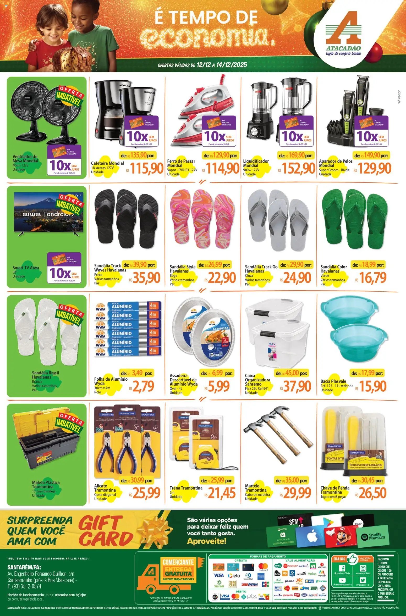 Atacadão folheto a partir de 12/12/2025 Ofertas - PA (2025-12-12 - 2025-12-14)