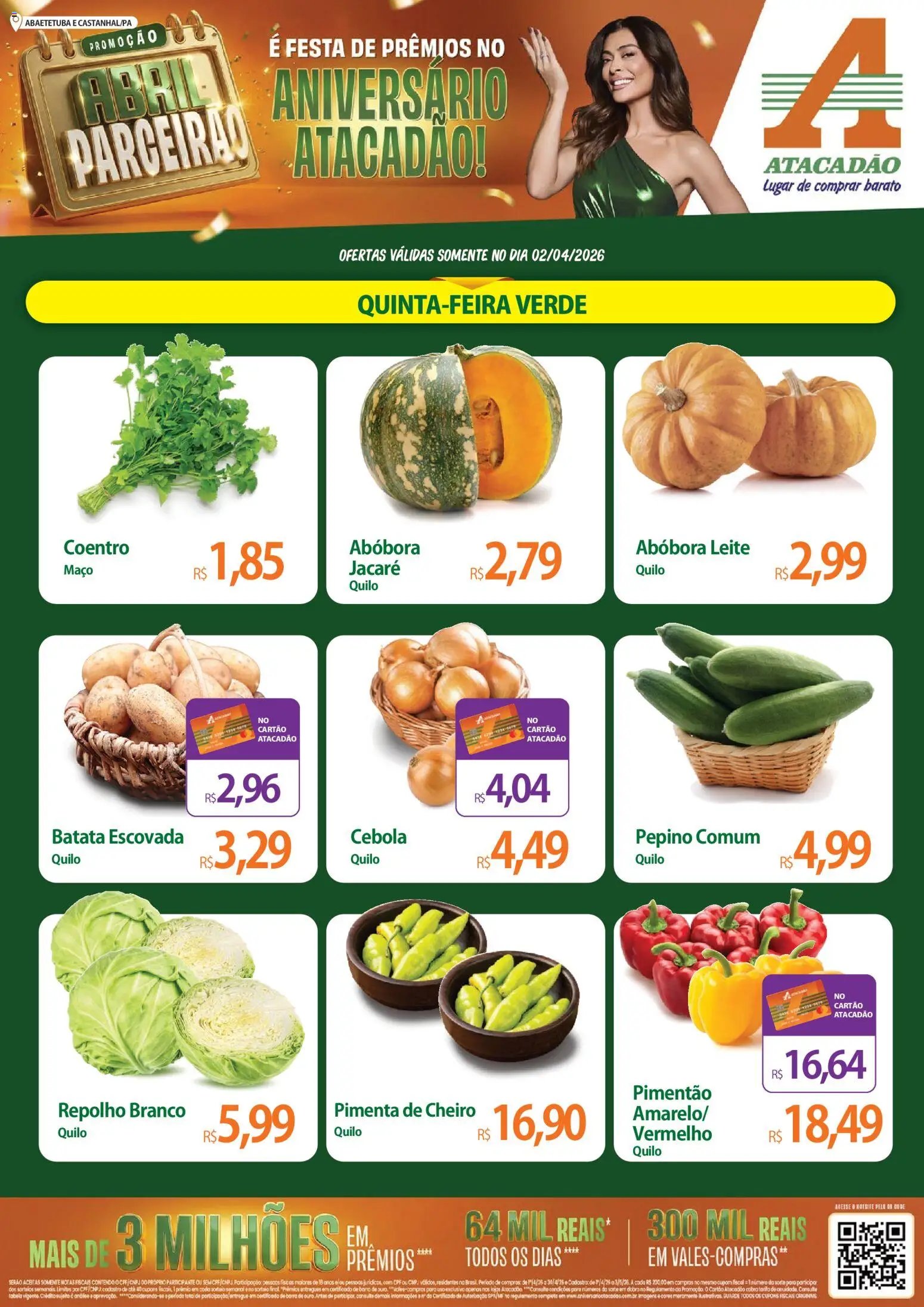 Atacadão folheto a partir de 02/04/2026 Atacadão ofertas - PA (2026-04-02 - 2026-04-02)