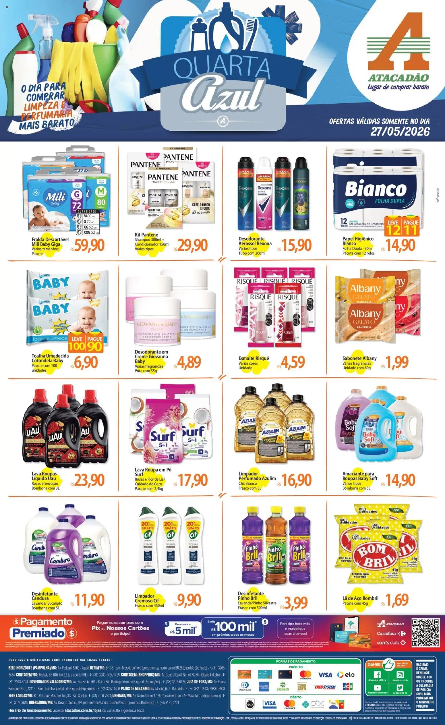 Atacadão folheto a partir de 27/05/2026 Atacadão ofertas - MG (2026-05-27 - 2026-05-27)