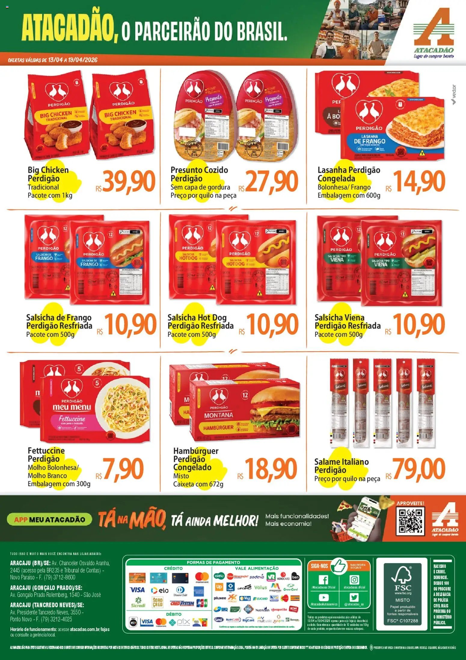 Atacadão folheto a partir de 13/04/2026 Atacadão - Ofertas da semana (2026-04-13 - 2026-04-19)