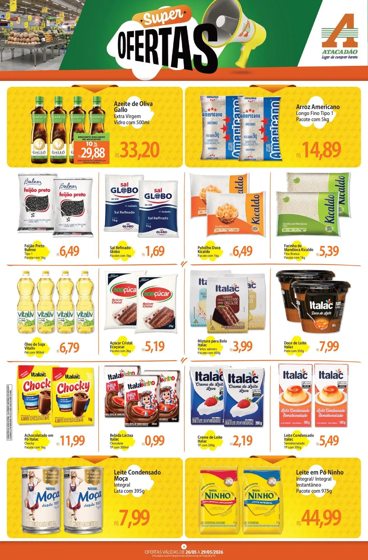 Atacadão folheto a partir de 26/05/2026 Atacadão ofertas - TO (2026-05-26 - 2026-05-29)