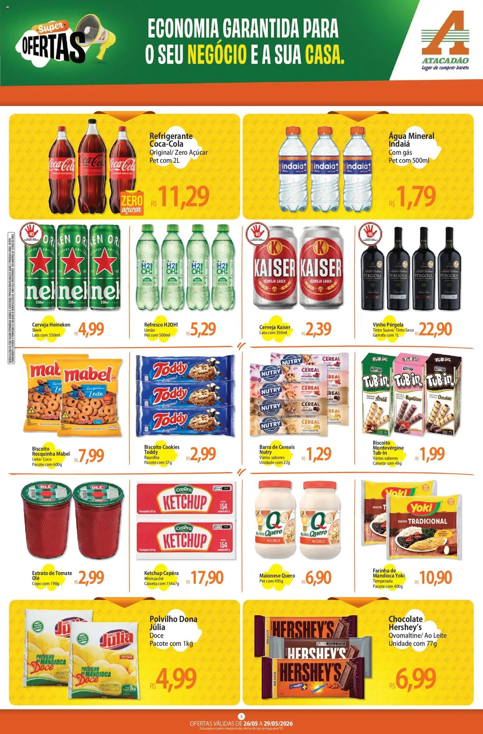 Atacadão folheto a partir de 26/05/2026 Atacadão ofertas - TO (2026-05-26 - 2026-05-29)