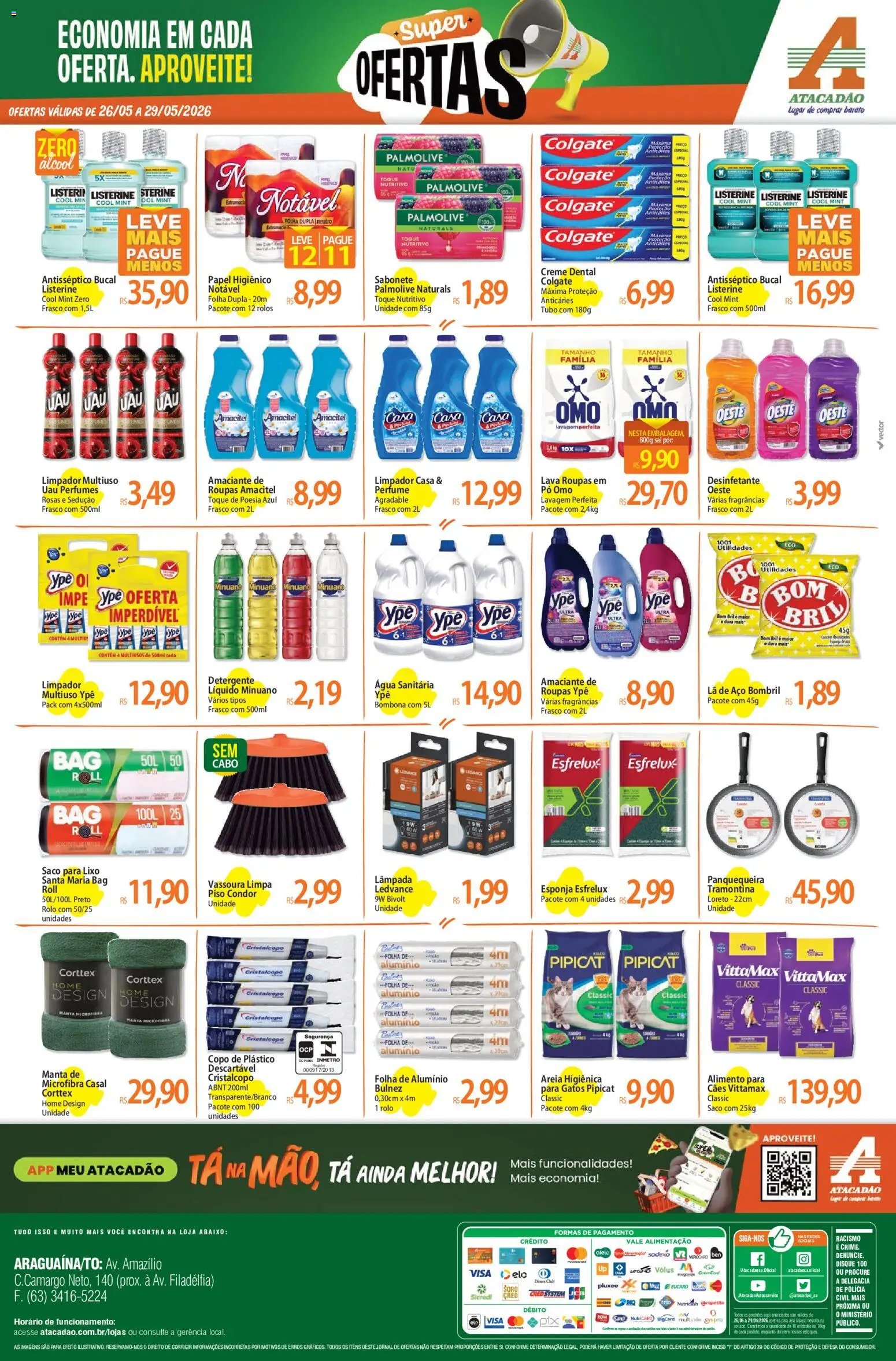 Atacadão folheto a partir de 26/05/2026 Atacadão ofertas - TO (2026-05-26 - 2026-05-29)