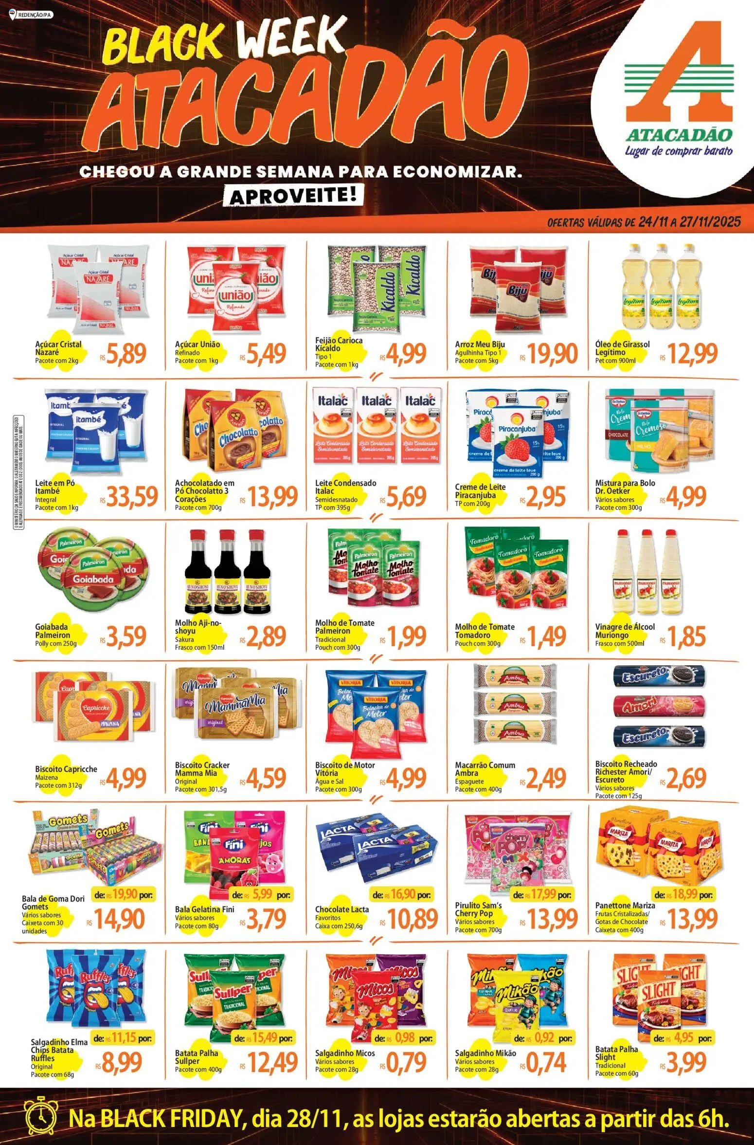 Atacadão folheto a partir de 24/11/2025 Ofertas - PA (2025-11-24 - 2025-11-27)
