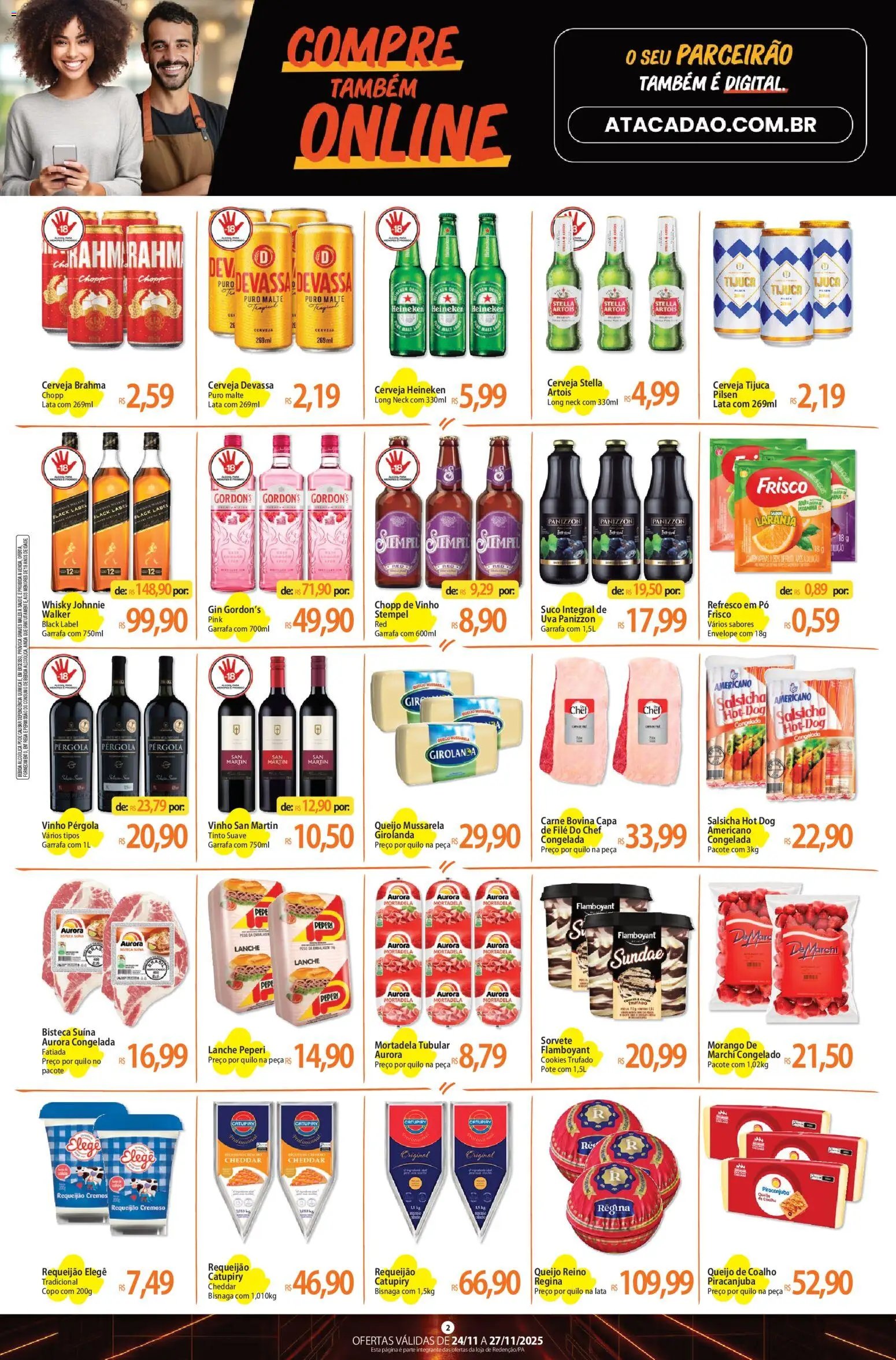 Atacadão folheto a partir de 24/11/2025 Ofertas - PA (2025-11-24 - 2025-11-27)