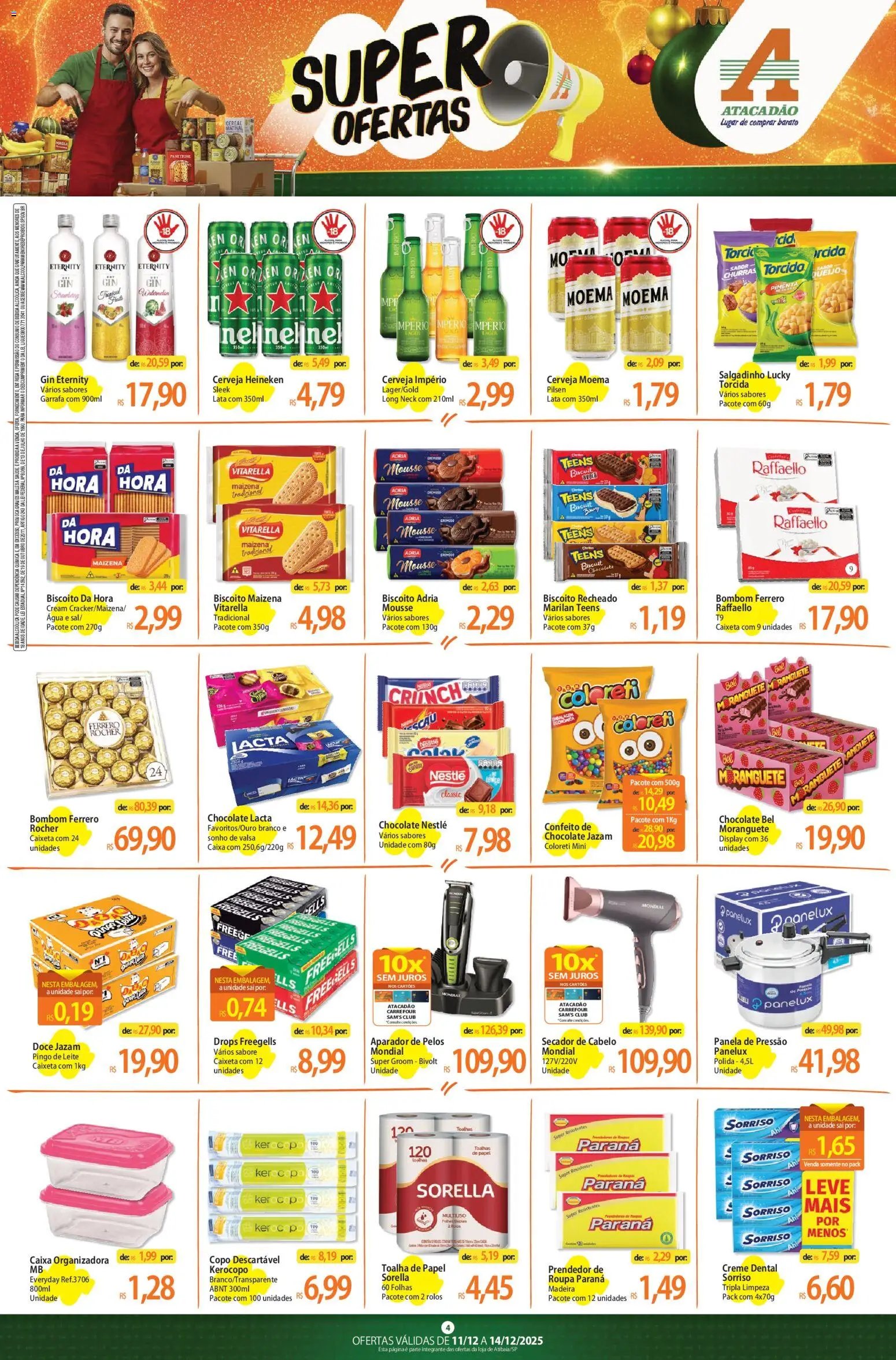 Atacadão folheto a partir de 11/12/2025 Ofertas - SP (2025-12-11 - 2025-12-14)