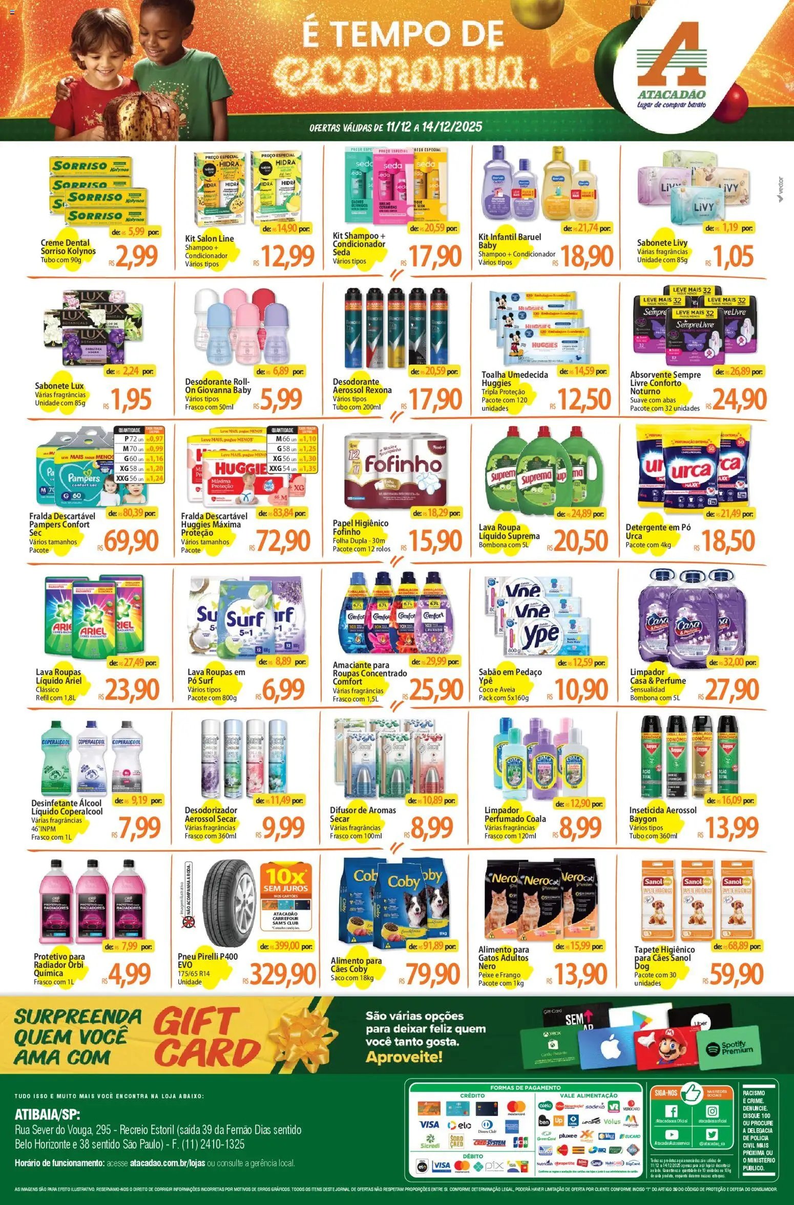 Atacadão folheto a partir de 11/12/2025 Ofertas - SP (2025-12-11 - 2025-12-14)