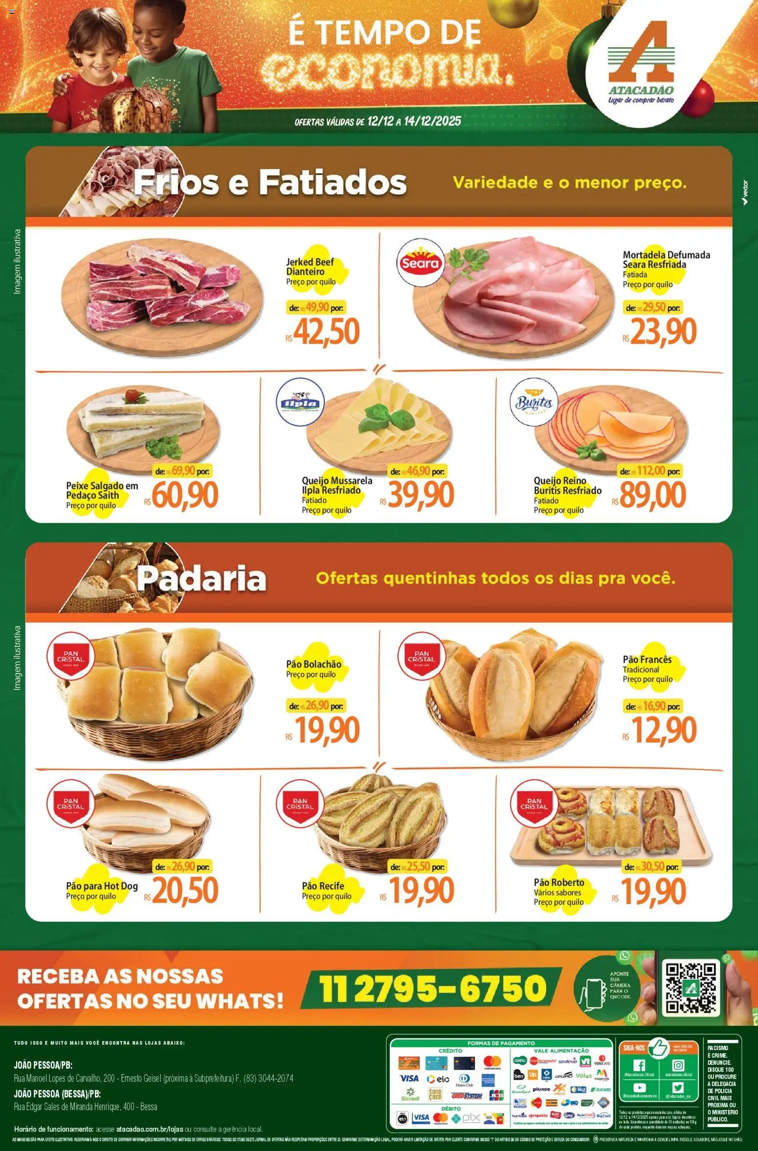 Atacadão folheto a partir de 12/12/2025 Ofertas - PB (2025-12-12 - 2025-12-14)