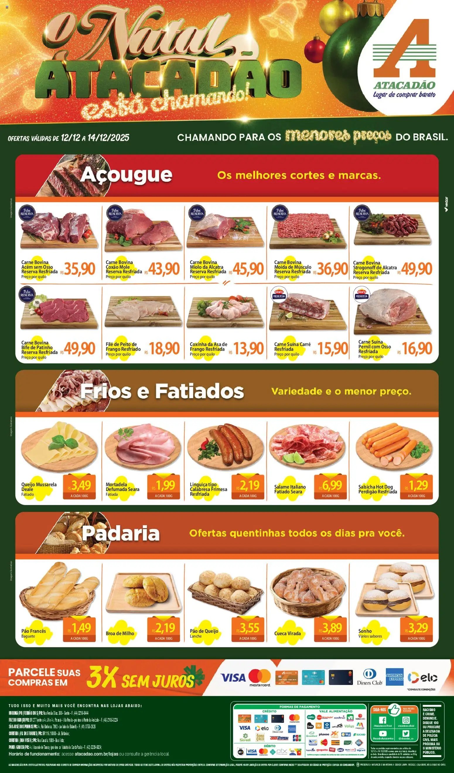 Atacadão folheto a partir de 12/12/2025 Ofertas - PR (2025-12-12 - 2025-12-14)