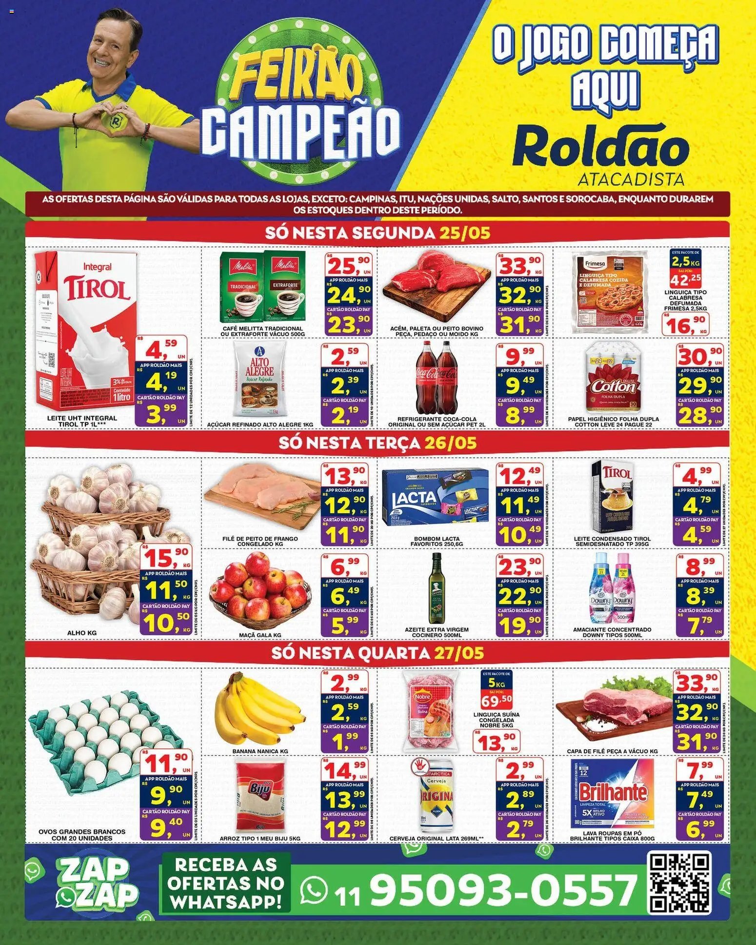 Roldão folheto a partir de 25/05/2026 Roldão - Ofertas da semana (2026-05-25 - 2026-05-27)
