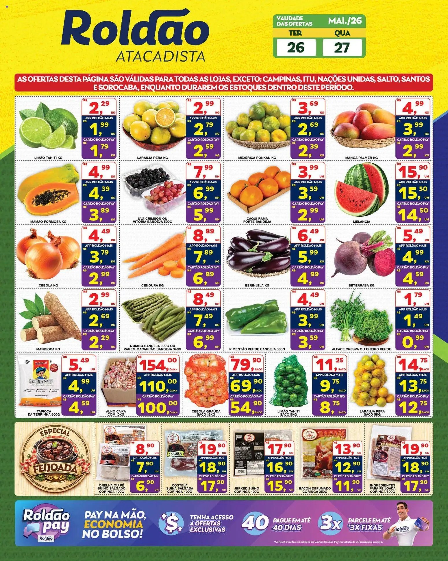 Roldão folheto a partir de 25/05/2026 Roldão - Ofertas da semana (2026-05-25 - 2026-05-27)