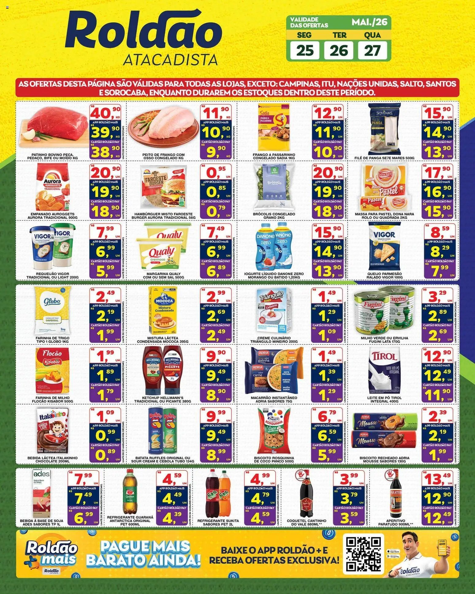 Roldão folheto a partir de 25/05/2026 Roldão - Ofertas da semana (2026-05-25 - 2026-05-27)