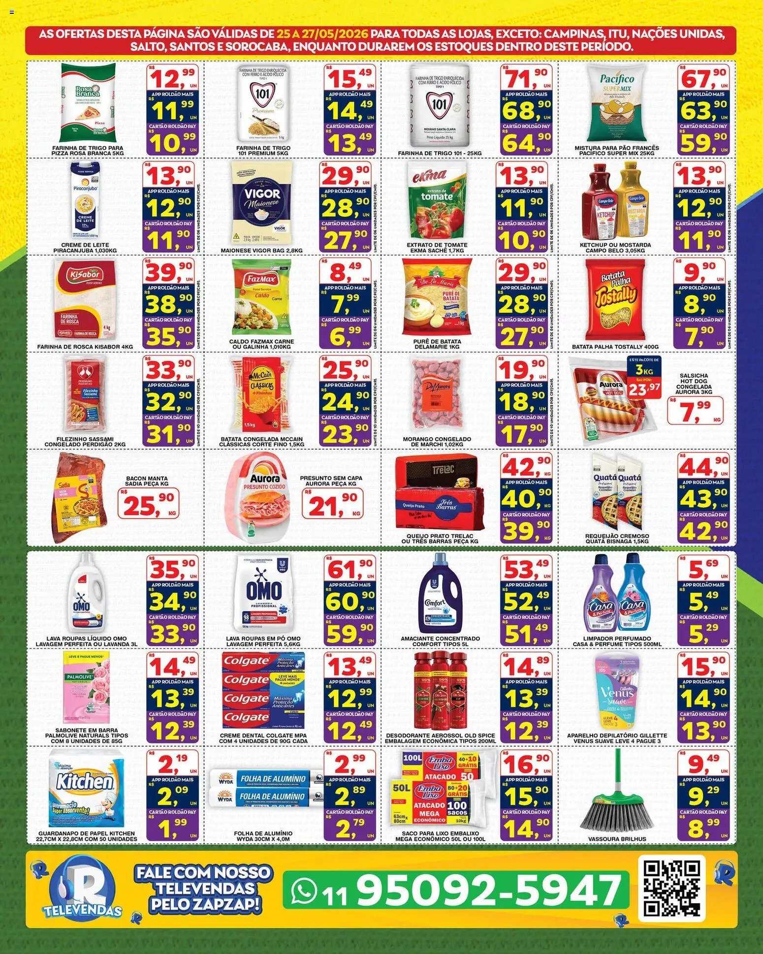 Roldão folheto a partir de 25/05/2026 Roldão - Ofertas da semana (2026-05-25 - 2026-05-27)