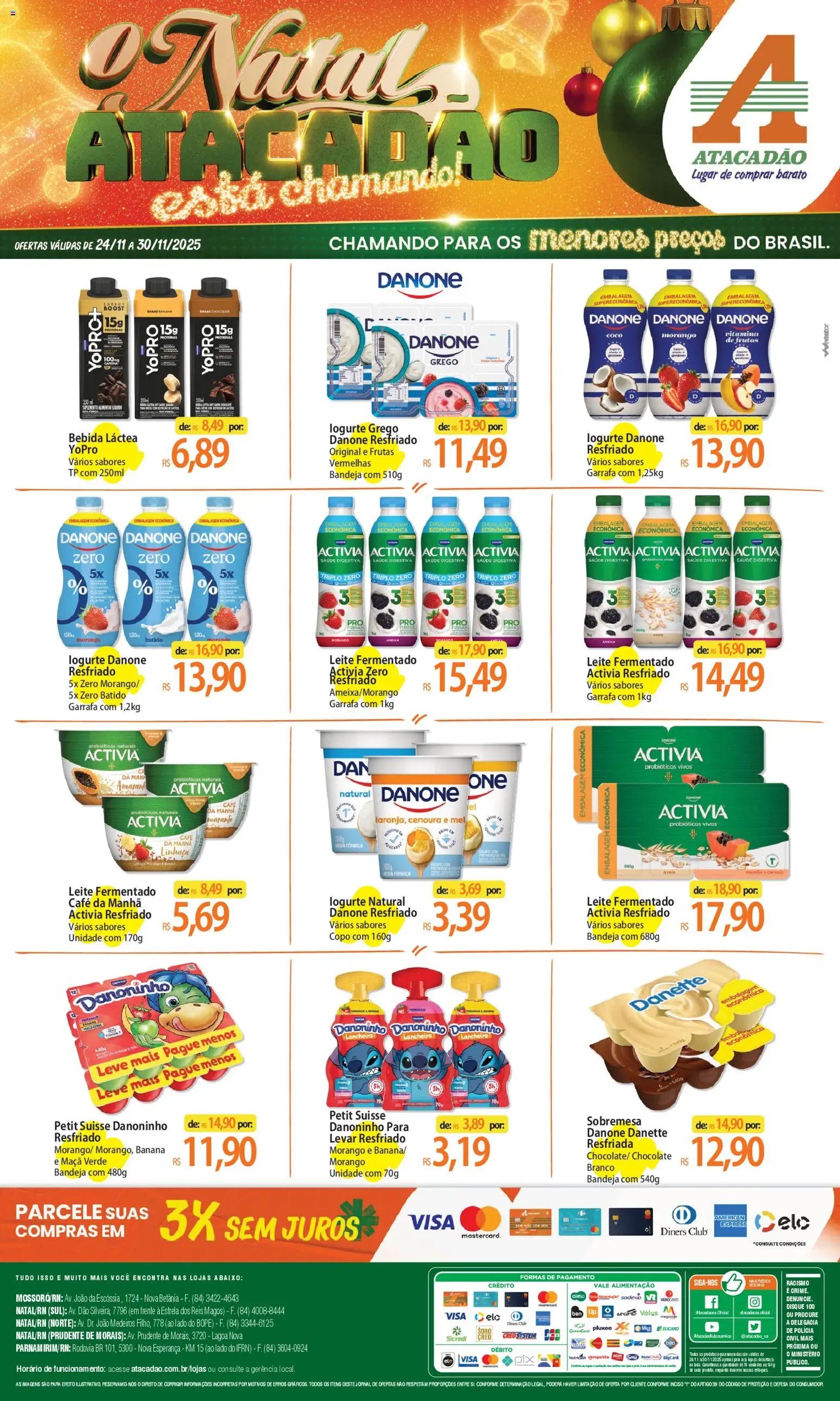 Atacadão folheto a partir de 24/11/2025 Ofertas - RN (2025-11-24 - 2025-11-30)