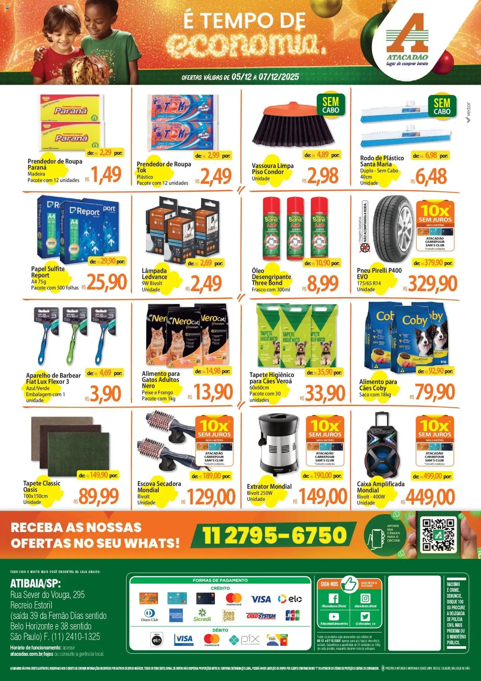 Atacadão folheto a partir de 05/12/2025 Ofertas - SP (2025-12-05 - 2025-12-07)