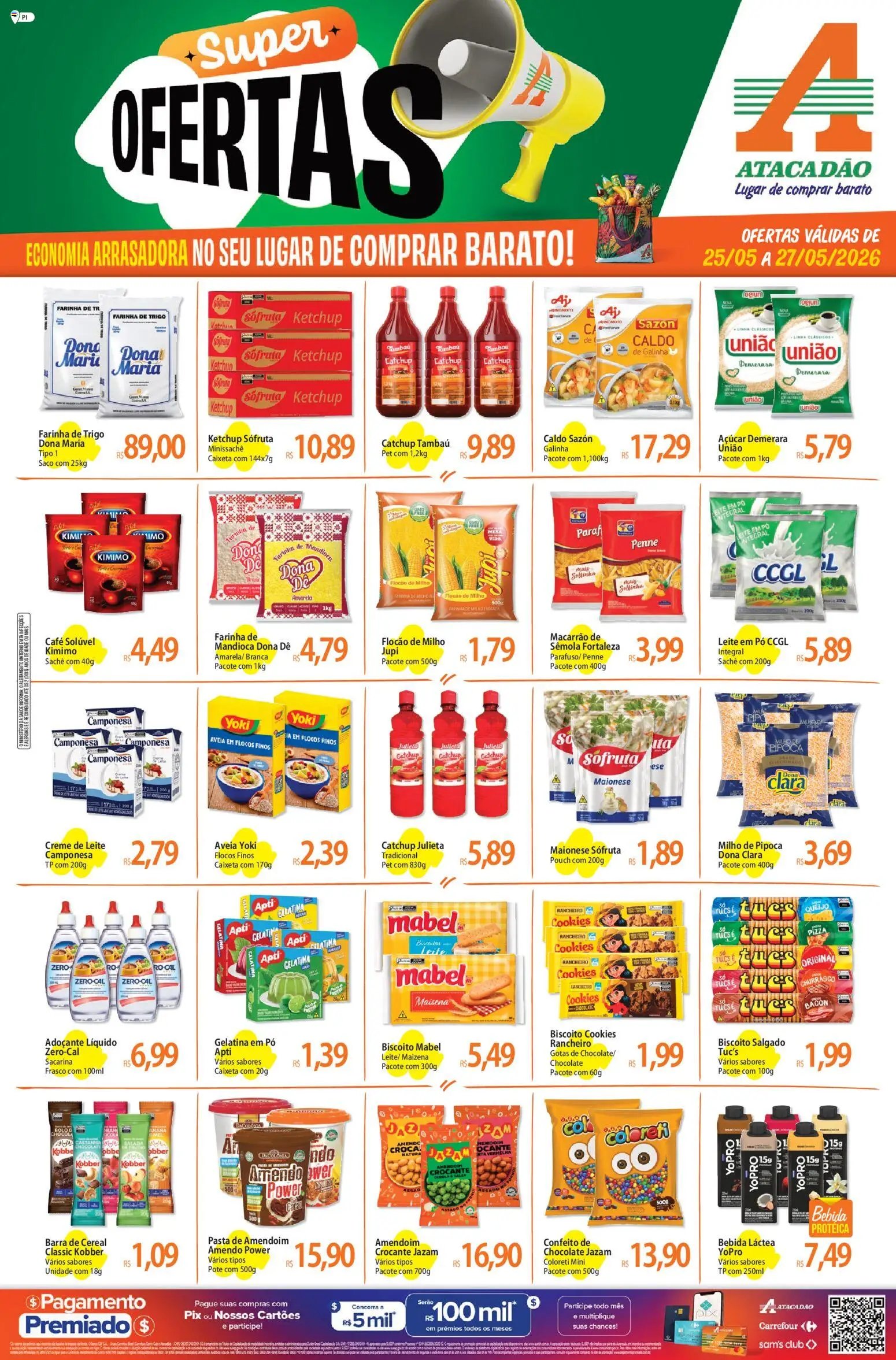 Atacadão folheto a partir de 25/05/2026 Atacadão ofertas - PI (2026-05-25 - 2026-05-27)