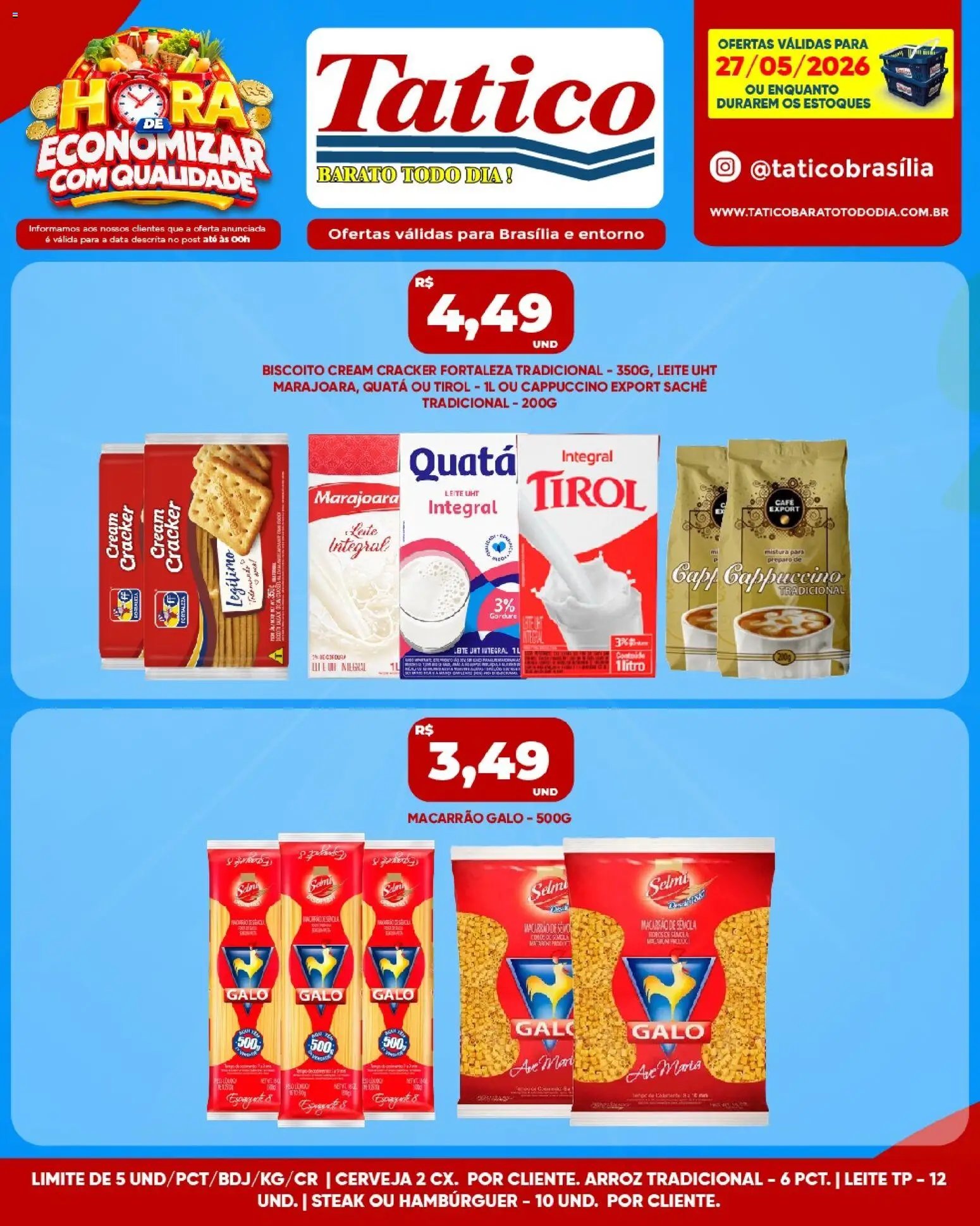Tatico folheto a partir de 27/05/2026 Tatico ofertas do Dia (2026-05-27 - 2026-05-27)