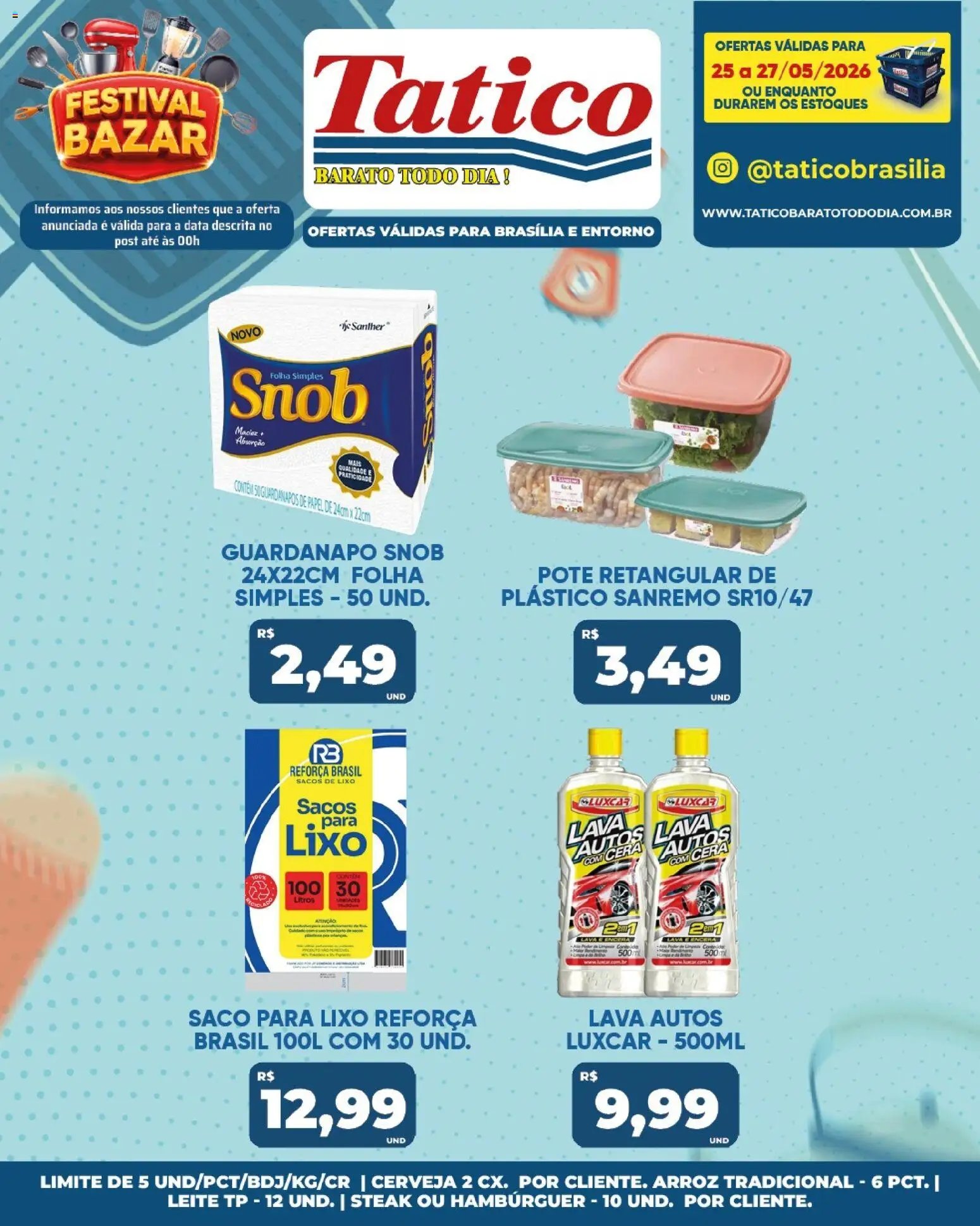 Tatico folheto a partir de 27/05/2026 Tatico ofertas do Dia (2026-05-27 - 2026-05-27)