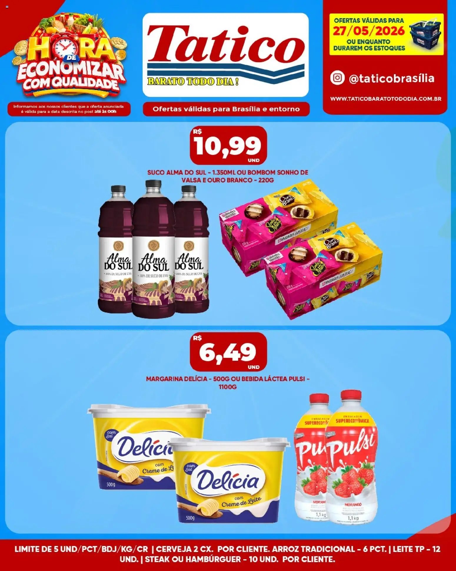 Tatico folheto a partir de 27/05/2026 Tatico ofertas do Dia (2026-05-27 - 2026-05-27)