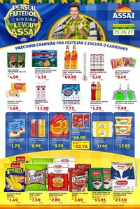 Assaí Atacadista folheto a partir de 25/05/2026 Assaí Atacadista ofertas - SE (2026-05-25 - 2026-05-27)