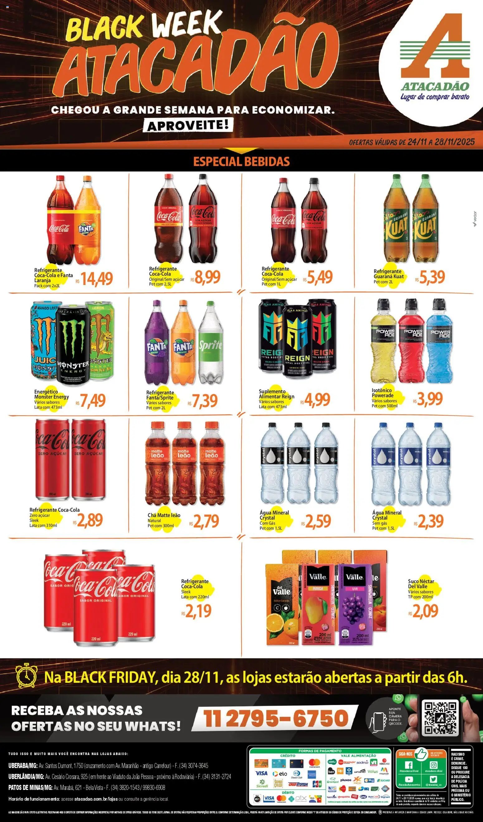 Atacadão folheto a partir de 24/11/2025 Ofertas - MG (2025-11-24 - 2025-11-28)