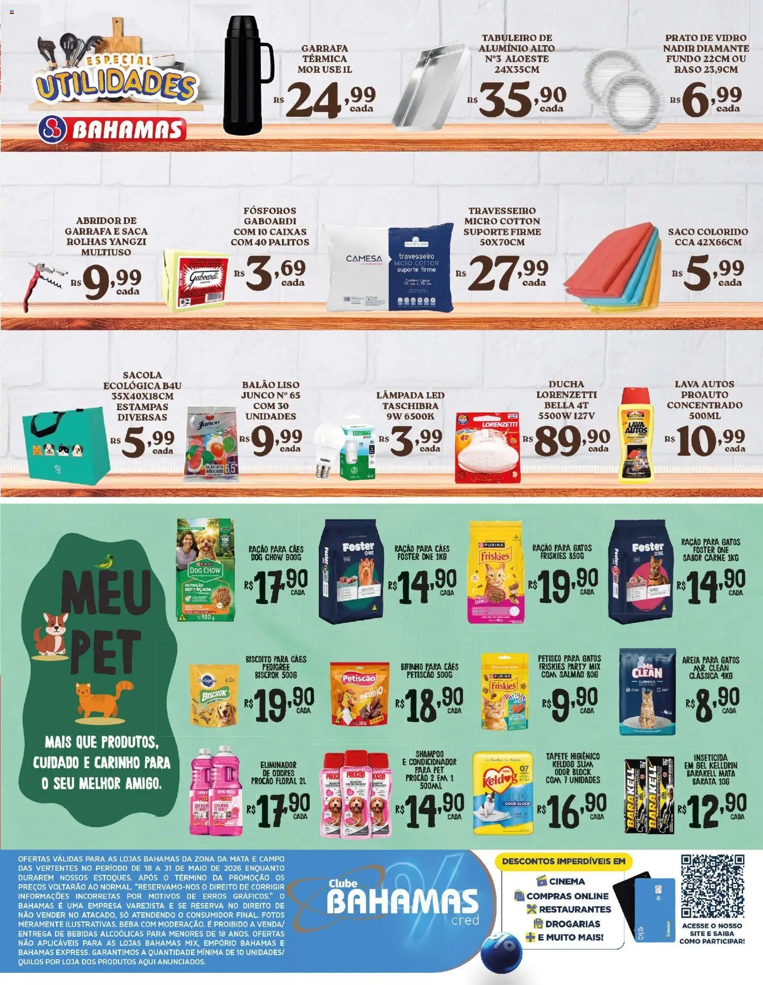 Bahamas Supermercados folheto a partir de 18/05/2026 Bahamas Supermercados ofertas da Quinzena (2026-05-18 - 2026-05-30)