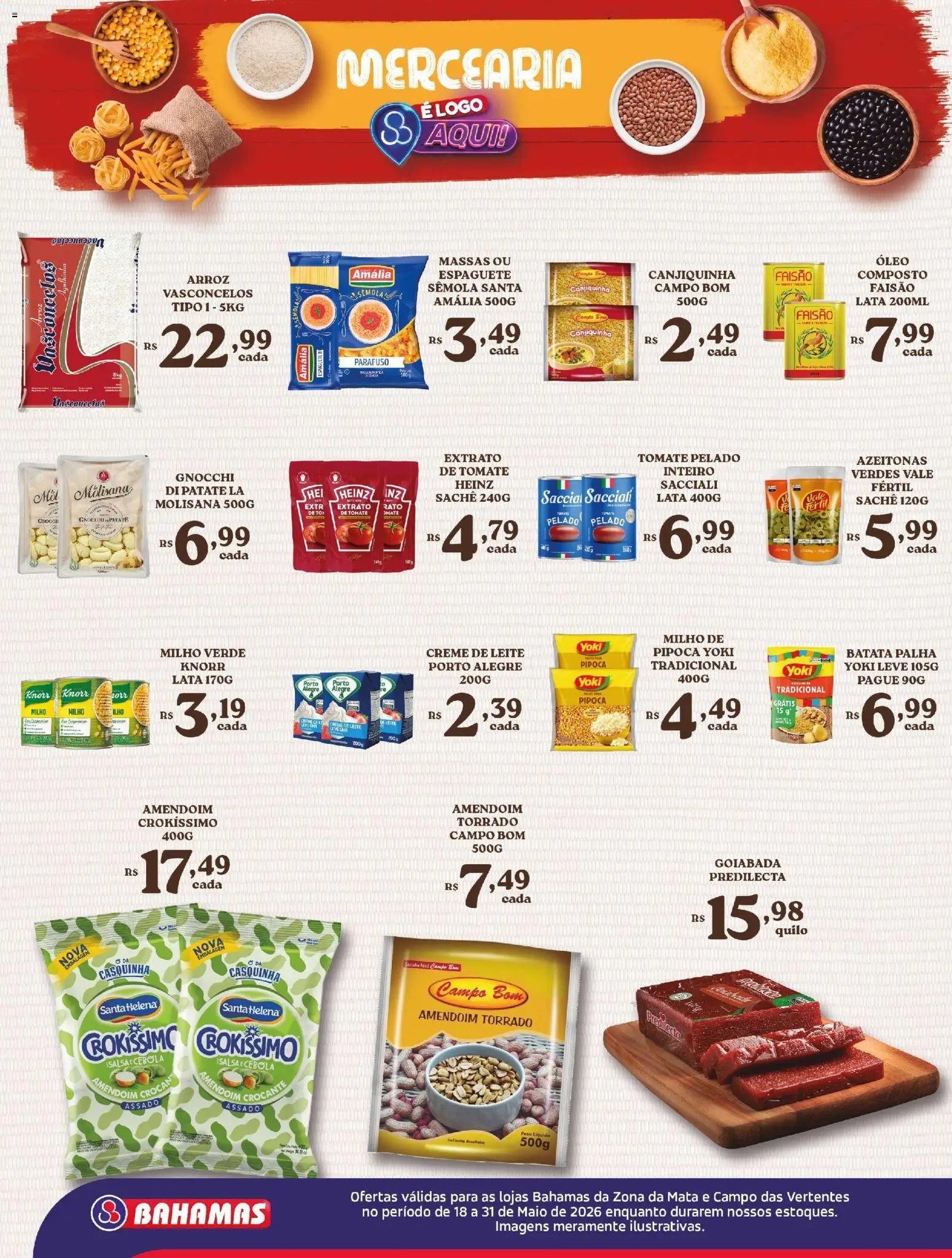 Bahamas Supermercados folheto a partir de 18/05/2026 Bahamas Supermercados ofertas da Quinzena (2026-05-18 - 2026-05-30)