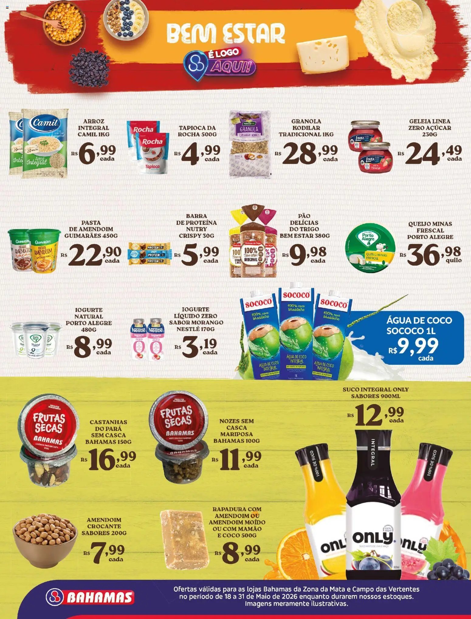 Bahamas Supermercados folheto a partir de 18/05/2026 Bahamas Supermercados ofertas da Quinzena (2026-05-18 - 2026-05-30)