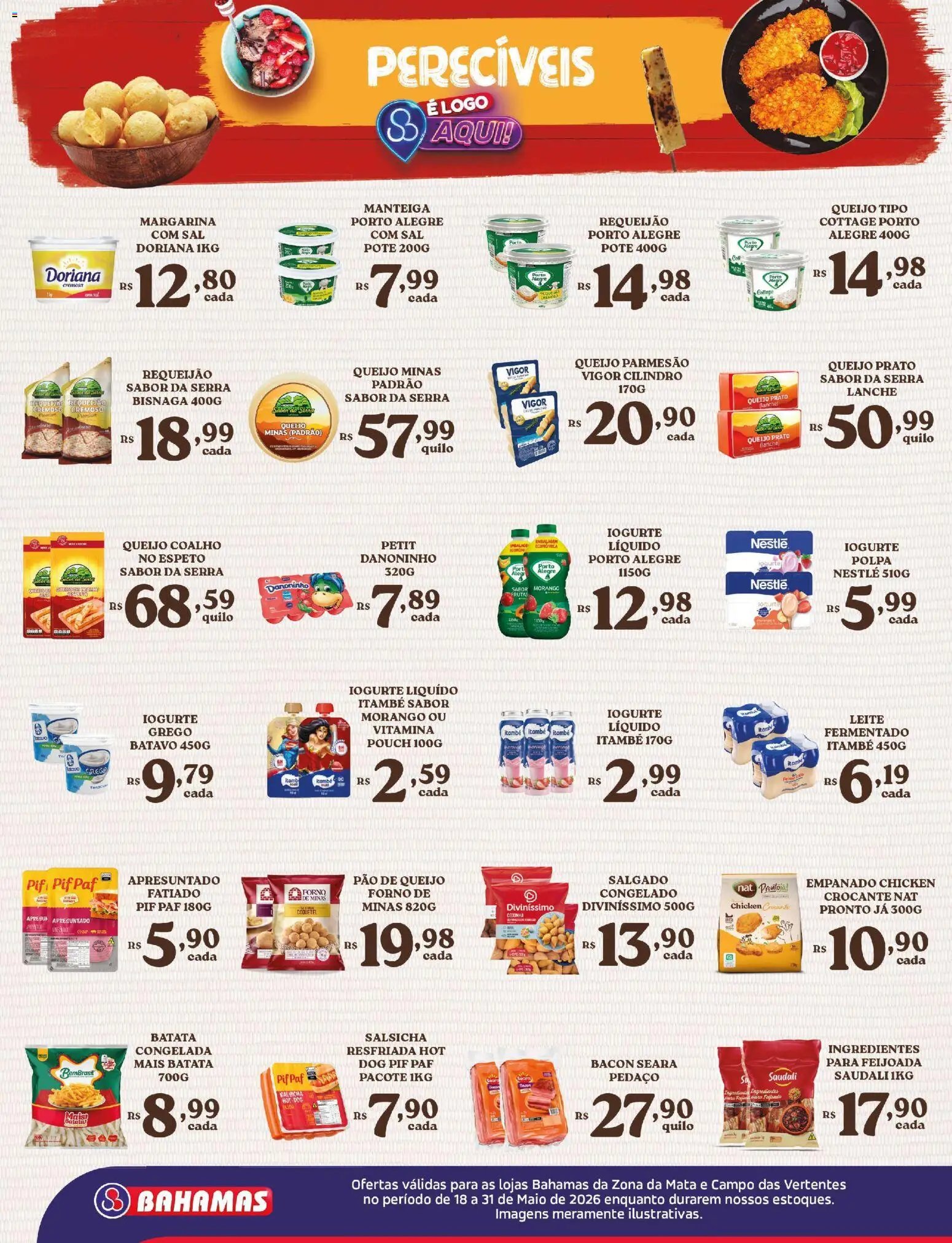 Bahamas Supermercados folheto a partir de 18/05/2026 Bahamas Supermercados ofertas da Quinzena (2026-05-18 - 2026-05-30)