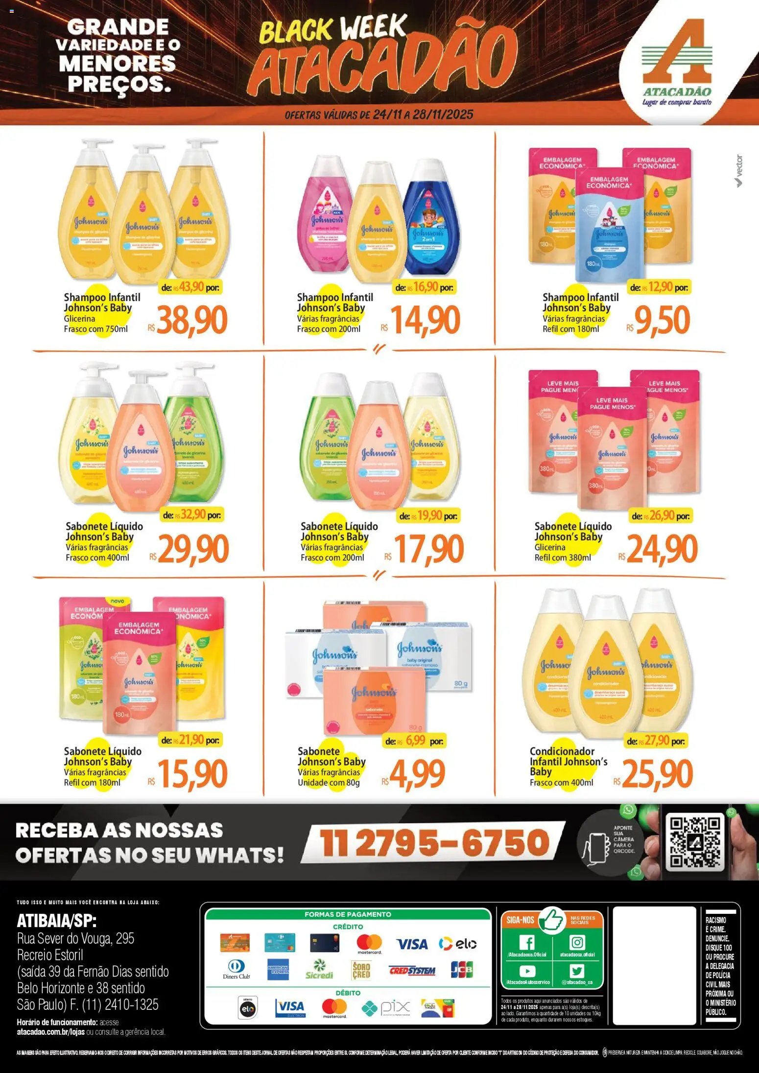 Atacadão folheto a partir de 24/11/2025 Ofertas - SP (2025-11-24 - 2025-11-28)