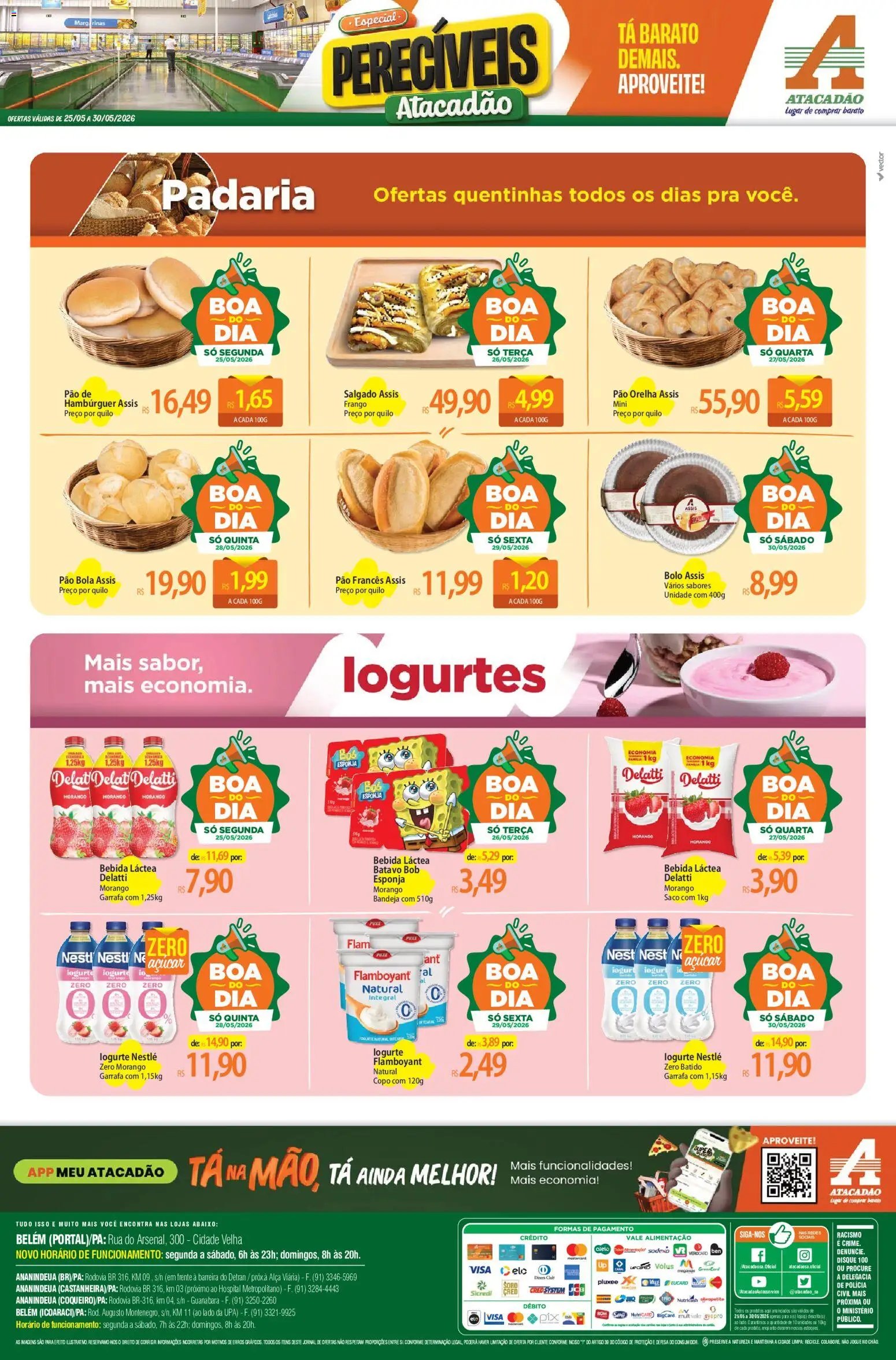 Atacadão folheto a partir de 25/05/2026 Atacadão ofertas - PA (2026-05-25 - 2026-05-30)