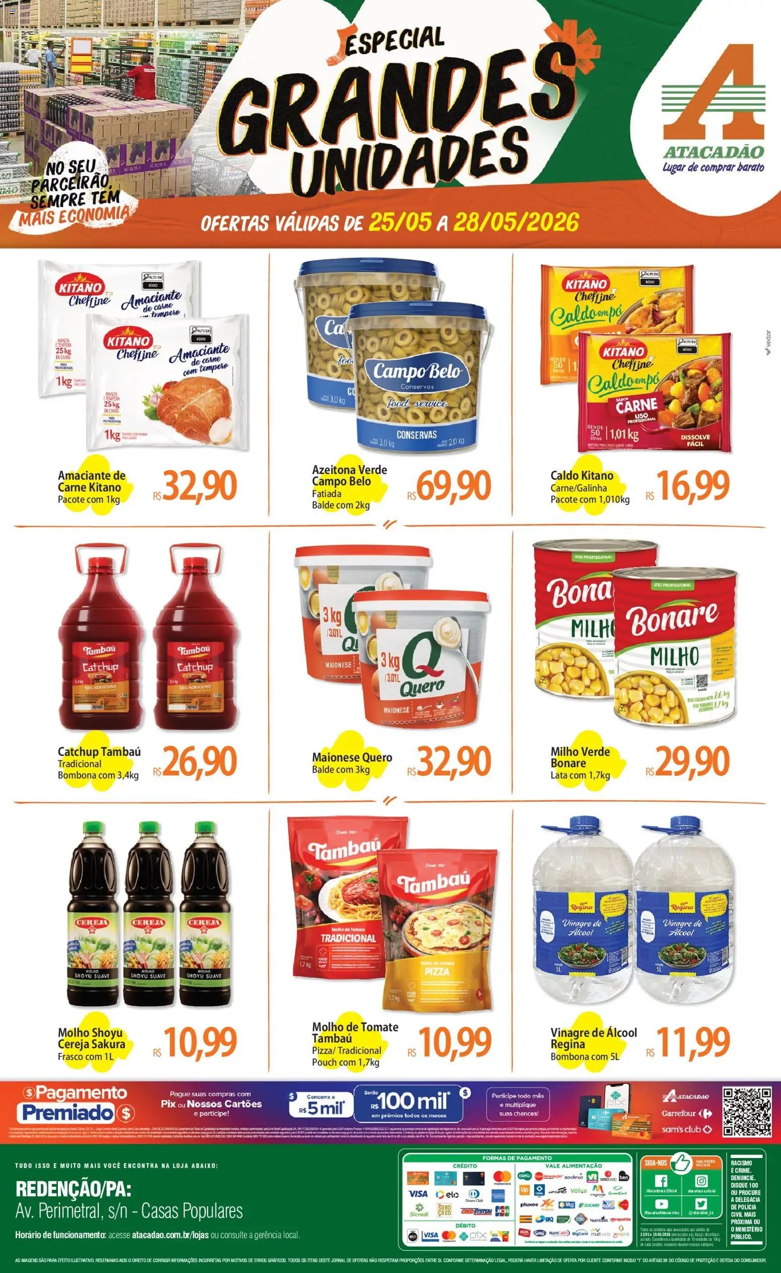 Atacadão folheto a partir de 25/05/2026 Atacadão ofertas - PA (2026-05-25 - 2026-05-28)