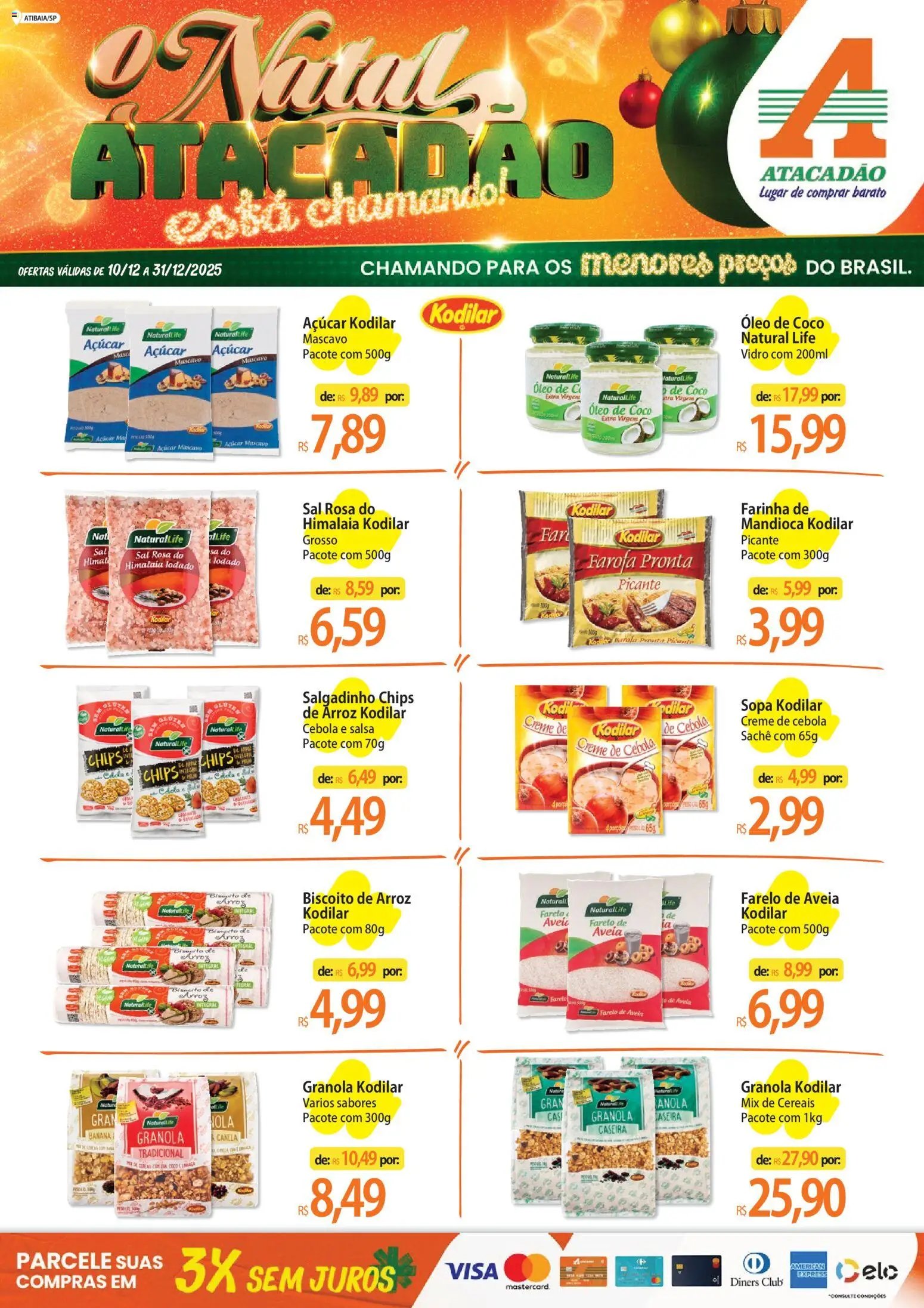 Atacadão folheto a partir de 10/12/2025 Ofertas - SP (2025-12-10 - 2025-12-31)
