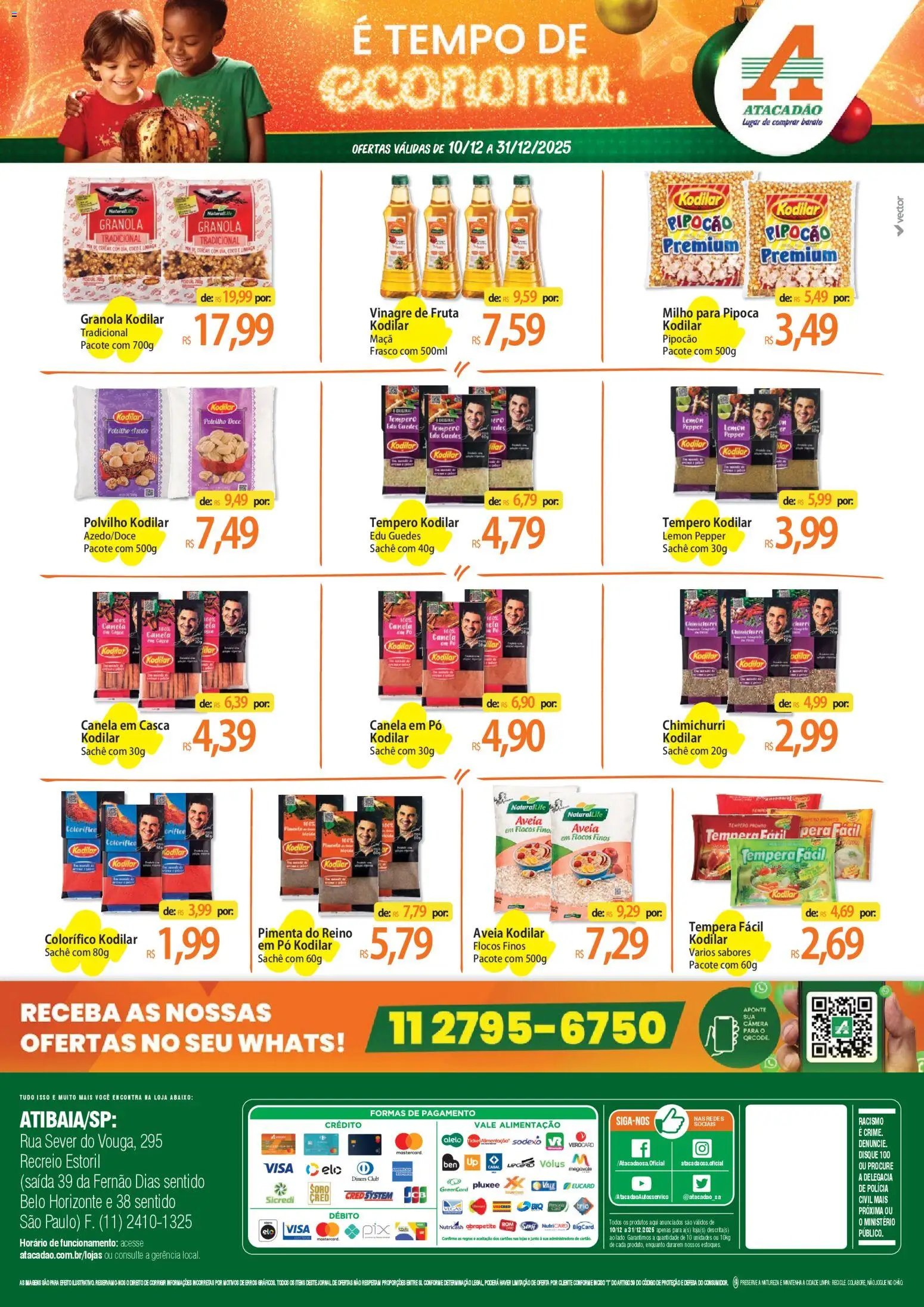 Atacadão folheto a partir de 10/12/2025 Ofertas - SP (2025-12-10 - 2025-12-31)
