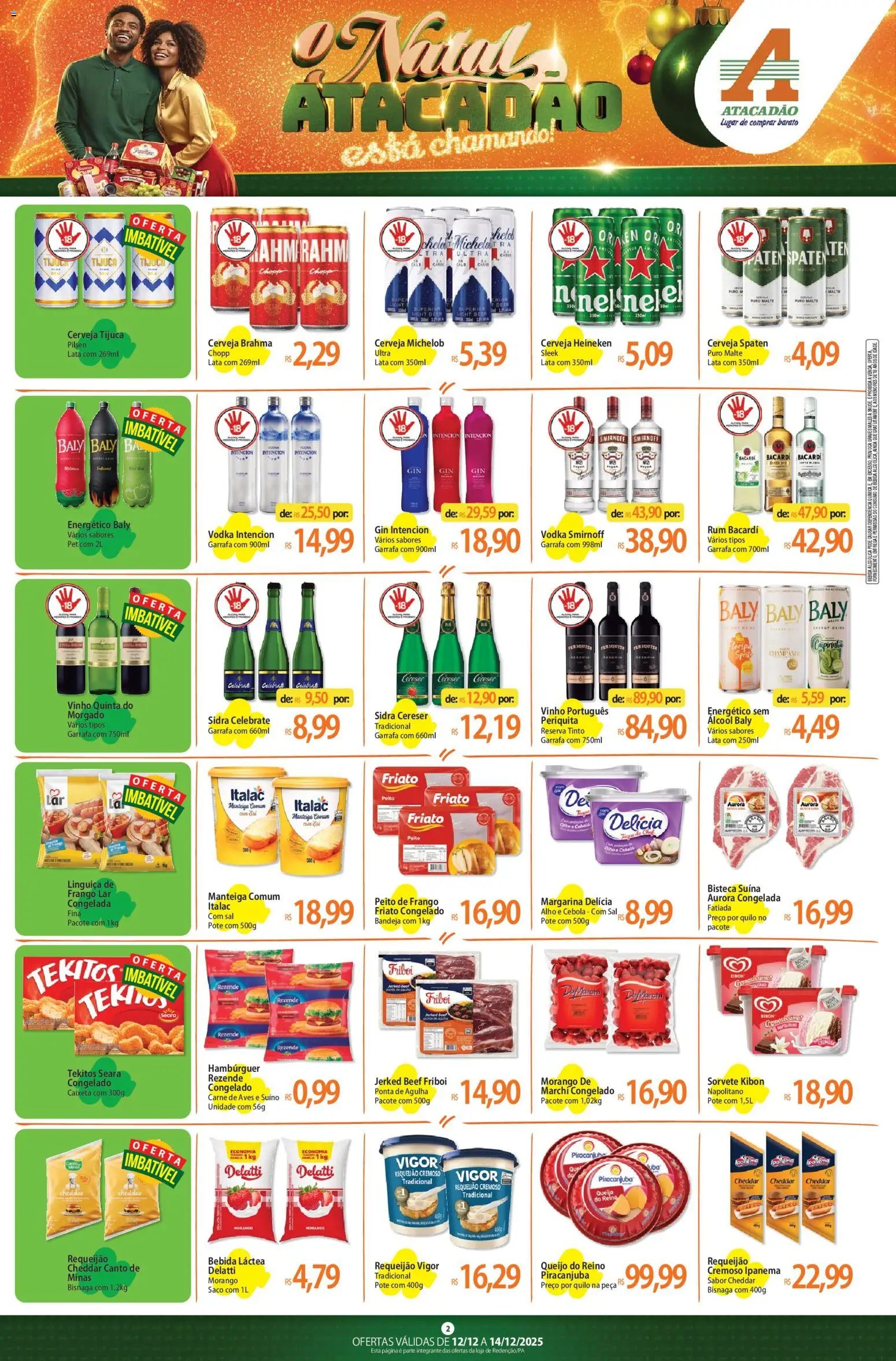 Atacadão folheto a partir de 12/12/2025 Ofertas - PA (2025-12-12 - 2025-12-14)