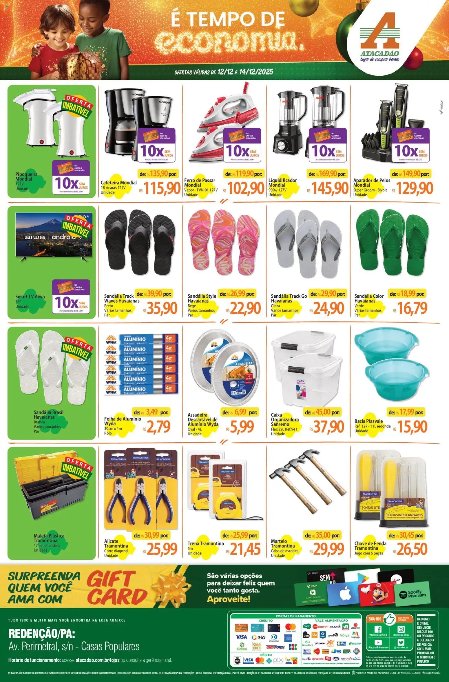 Atacadão folheto a partir de 12/12/2025 Ofertas - PA (2025-12-12 - 2025-12-14)