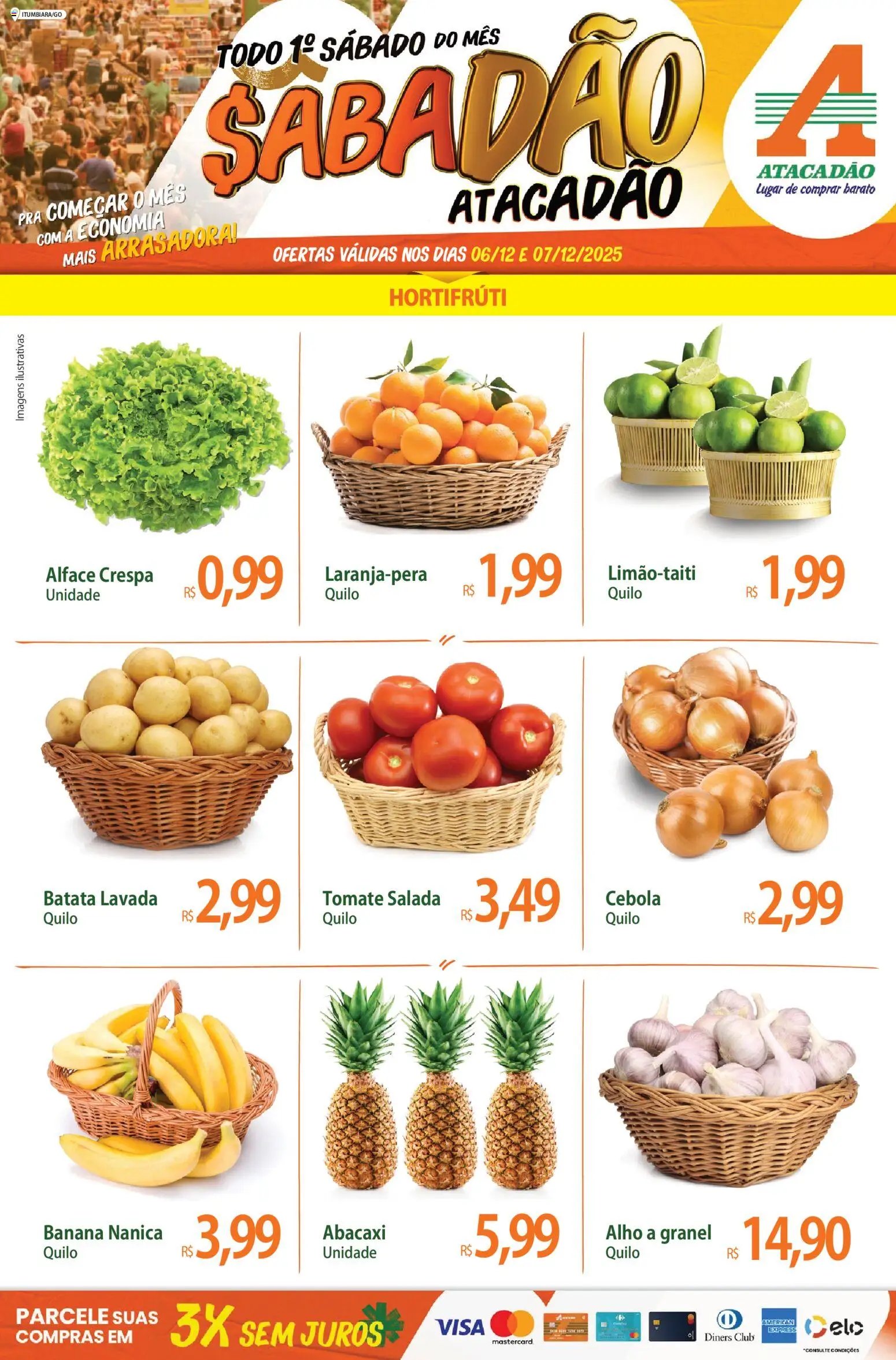 Atacadão folheto a partir de 06/12/2025 Ofertas - GO (2025-12-06 - 2025-12-07)