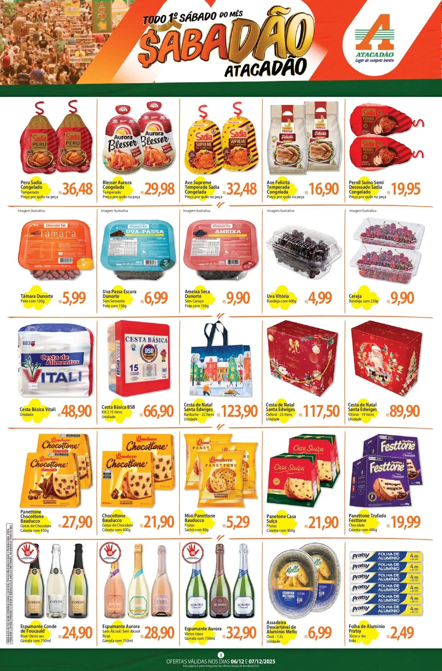 Atacadão folheto a partir de 06/12/2025 Ofertas - GO (2025-12-06 - 2025-12-07)