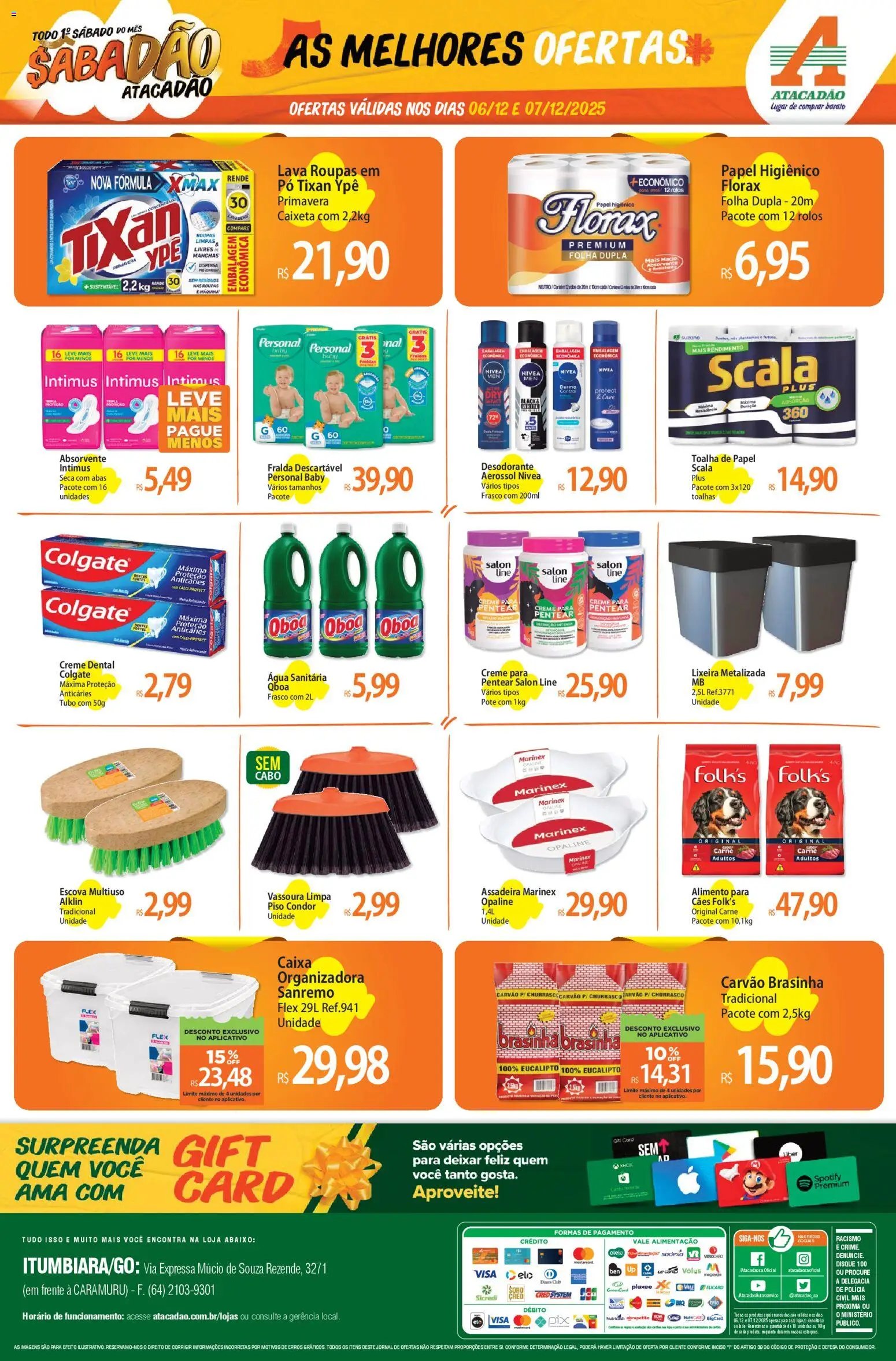 Atacadão folheto a partir de 06/12/2025 Ofertas - GO (2025-12-06 - 2025-12-07)
